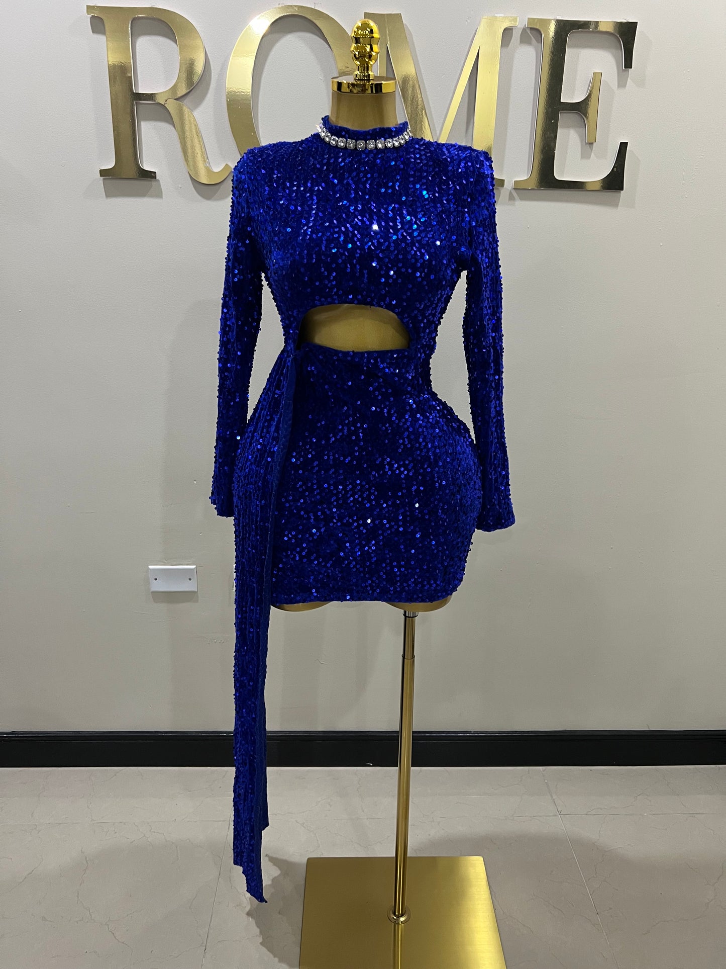 Hollywood Allegra Dress (Blue)