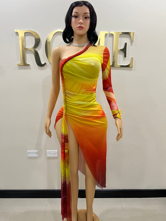 Cairo Carli Mesh Dress