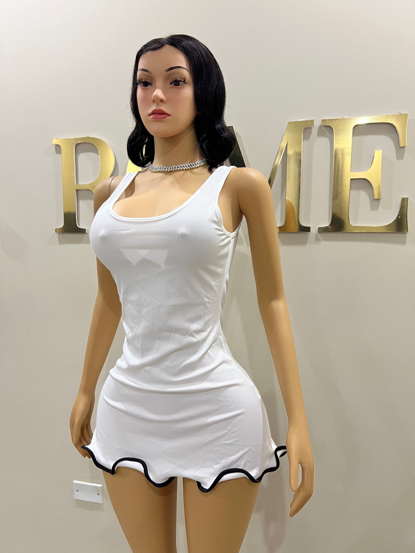 Cutie Dress (White)