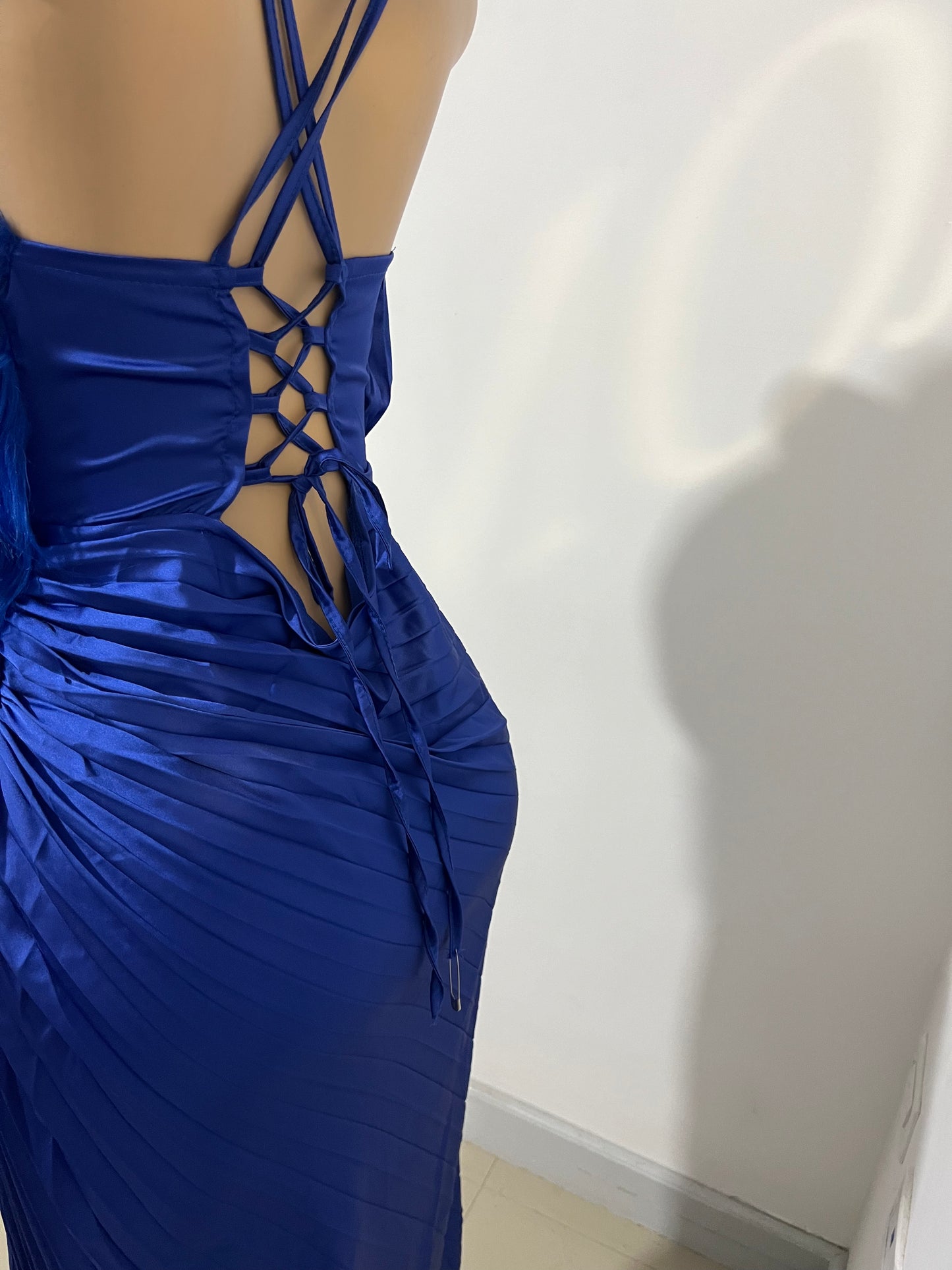 Carli Slay Dress (Blue)