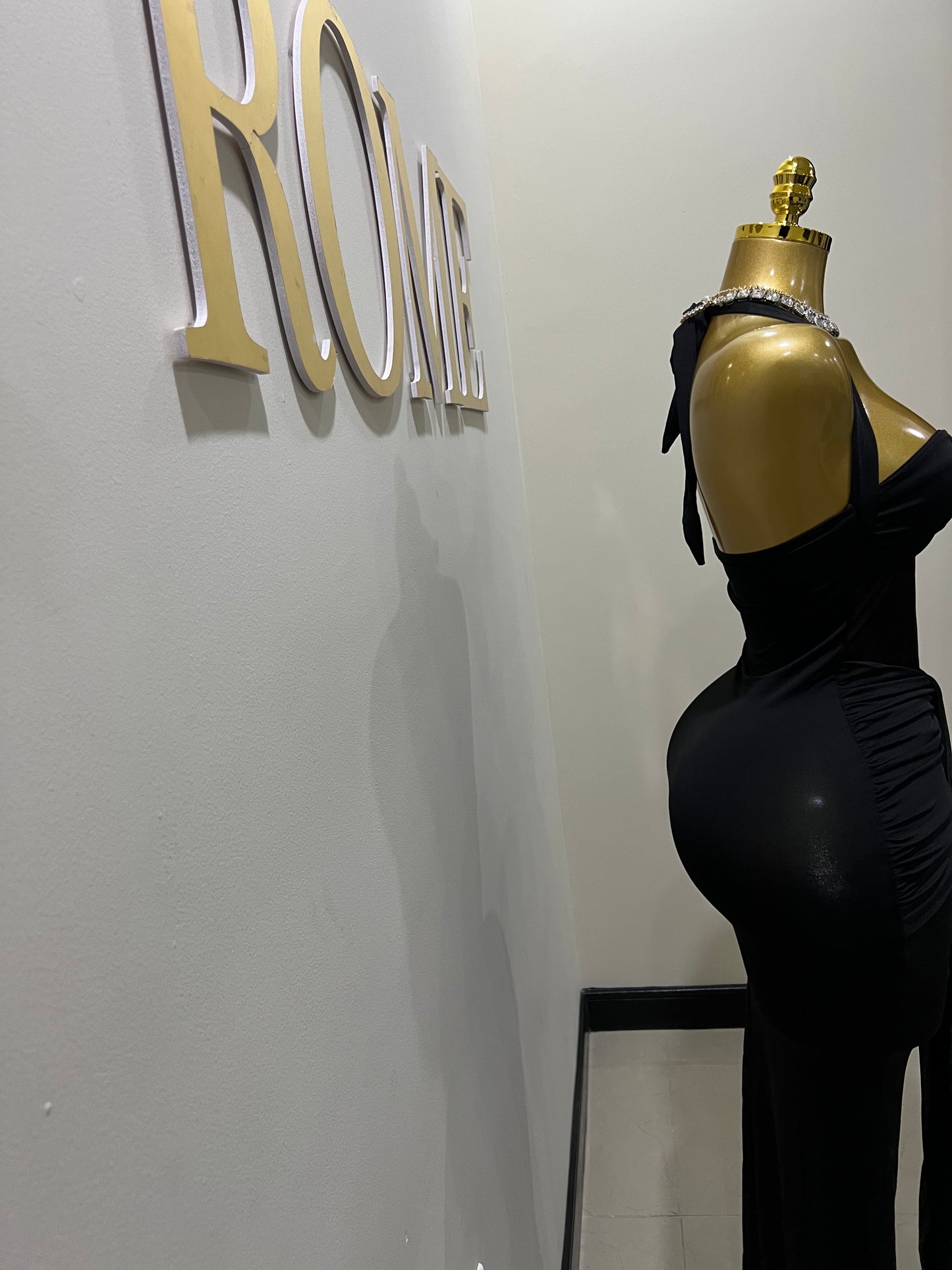 Sweetheart Vibe Nara Dress (Black)