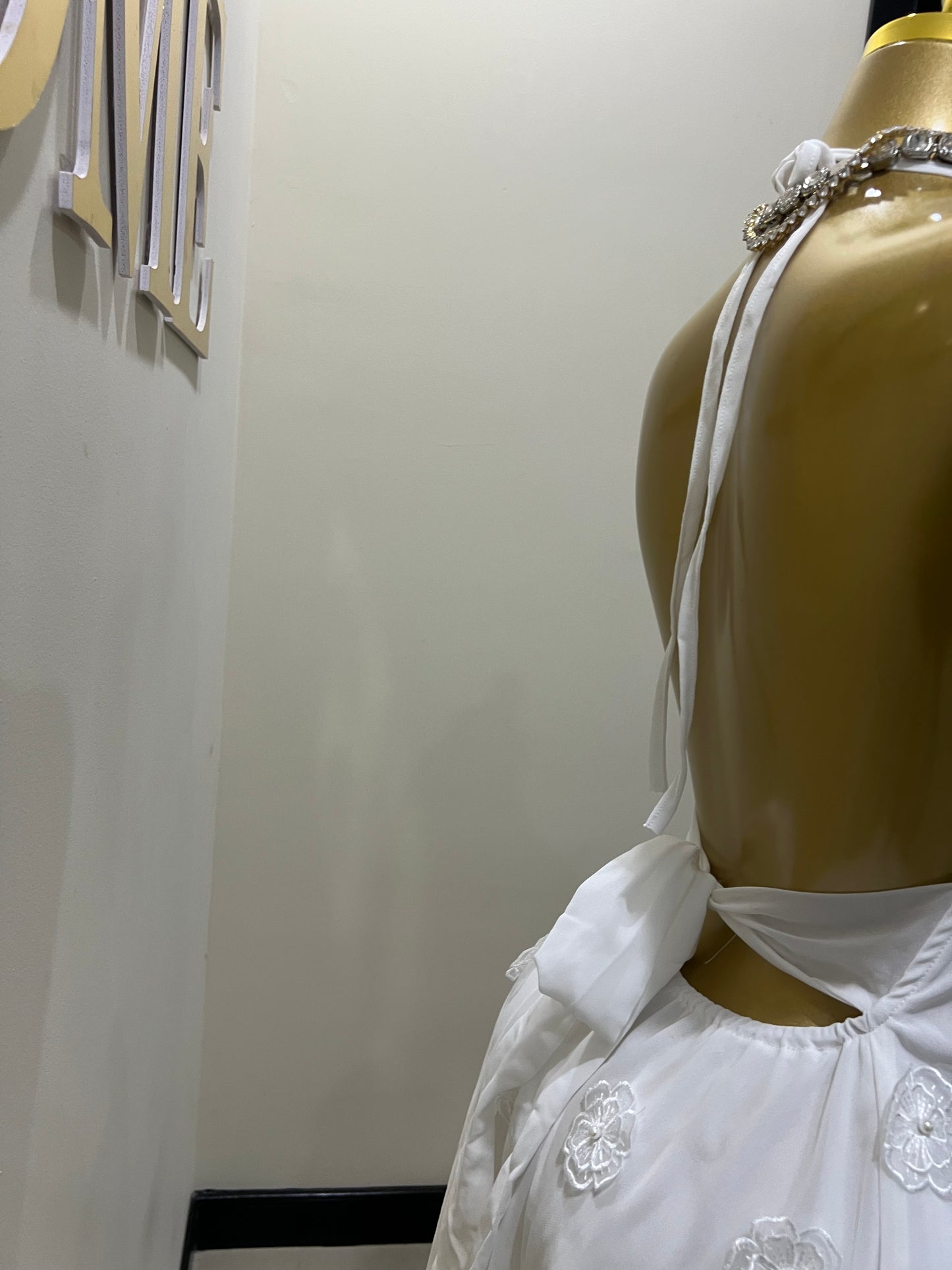 Rumi Petal Dress (White)