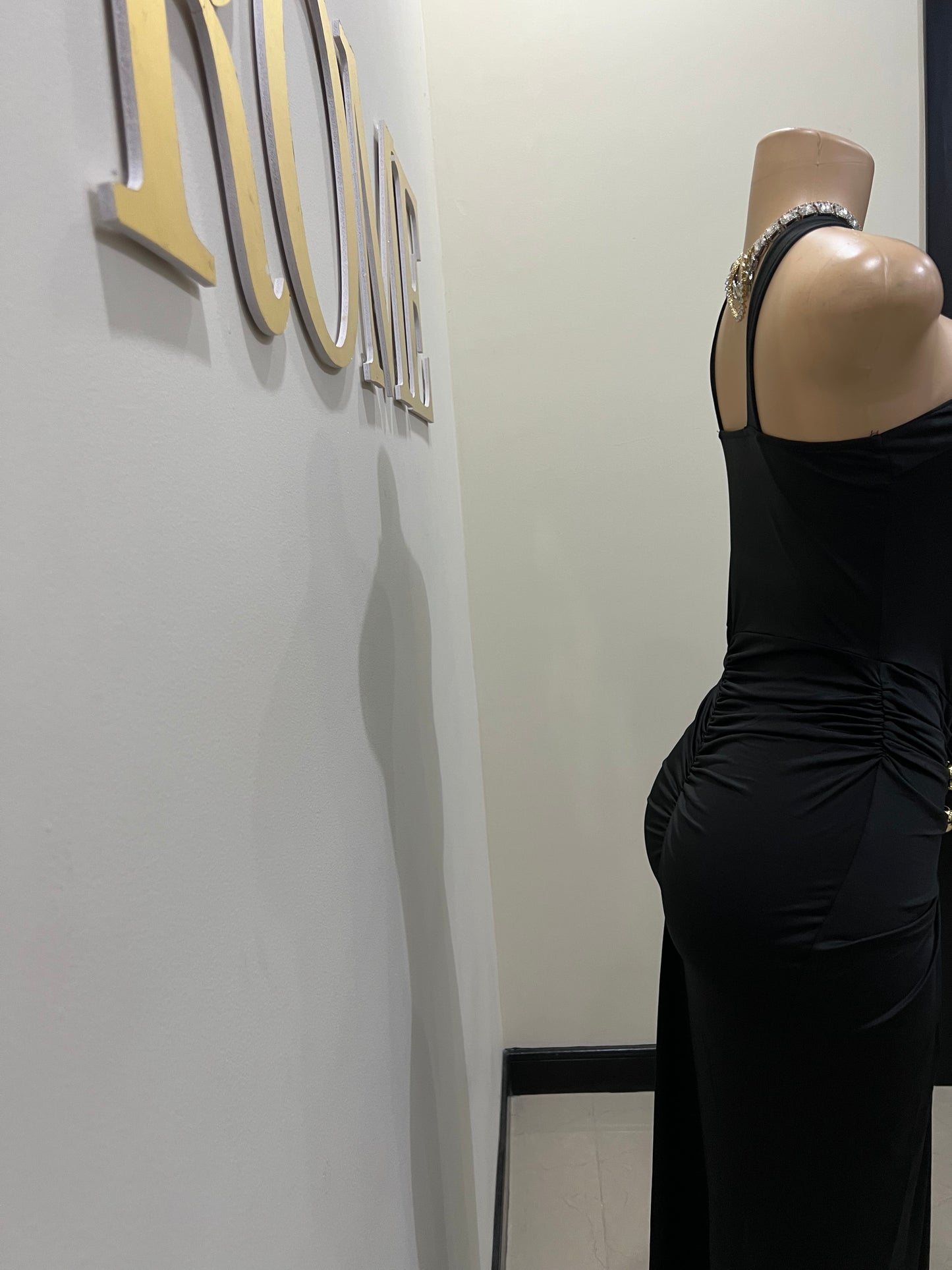 Olive Dress (Black)