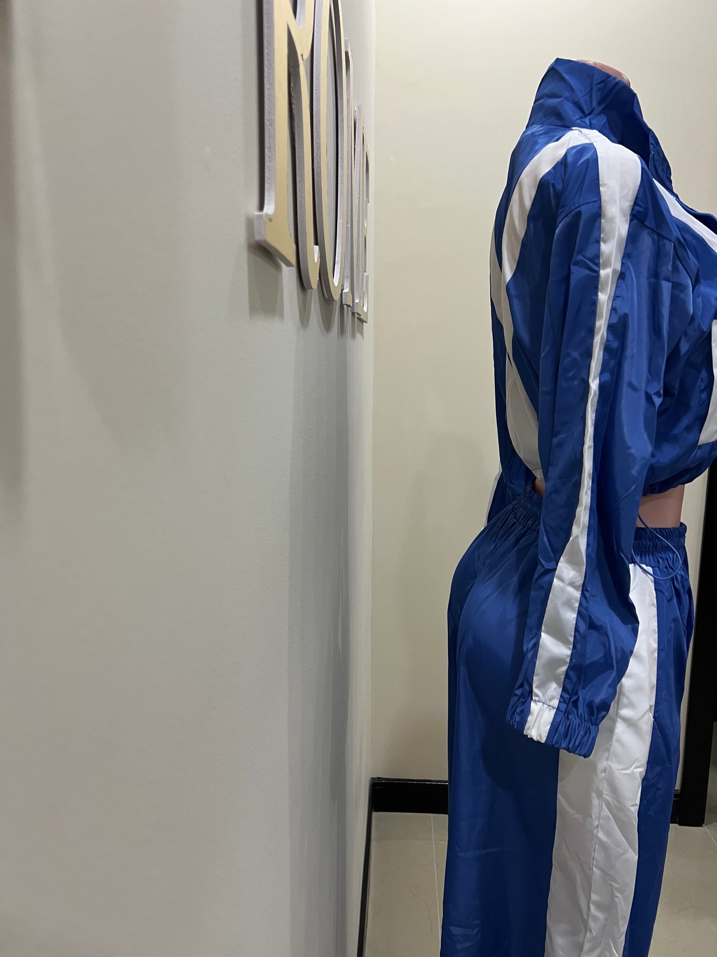 Brooklyn Tracksuit Pants Set (Blue)