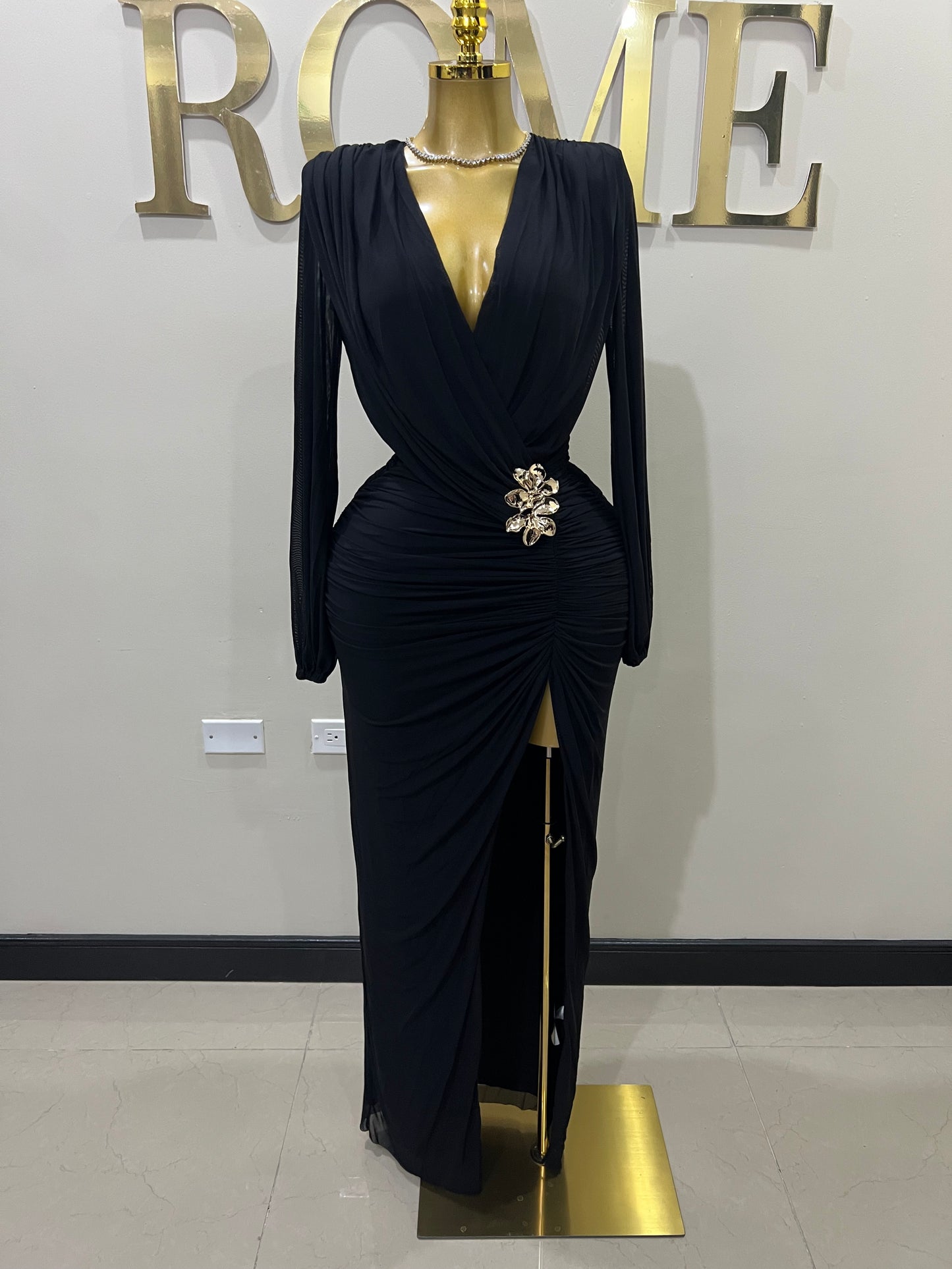 Michelle Sim Dress (Black)