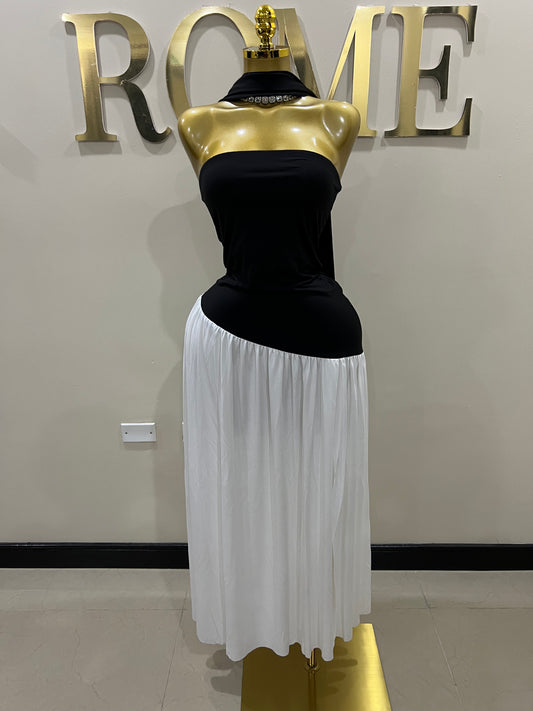 Nara Diana Solange Dress with Scarf