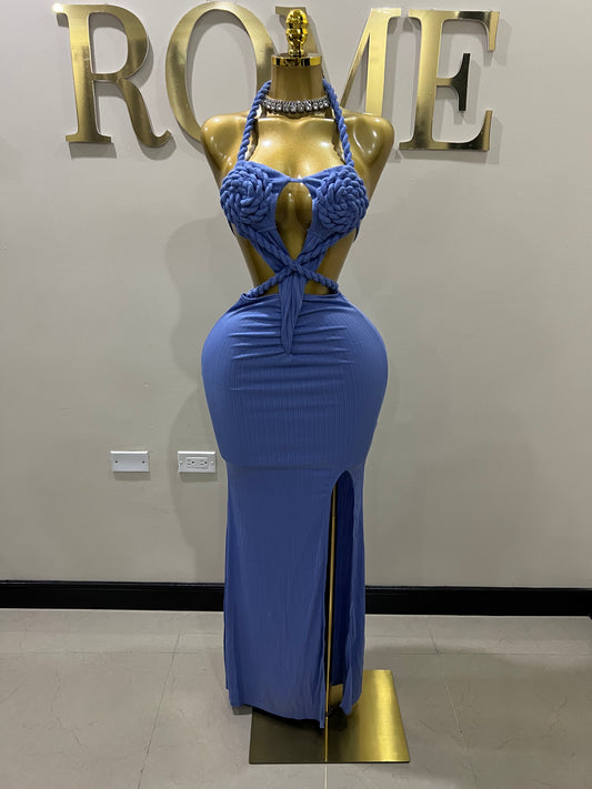 Athena Rope Dress (Blue)