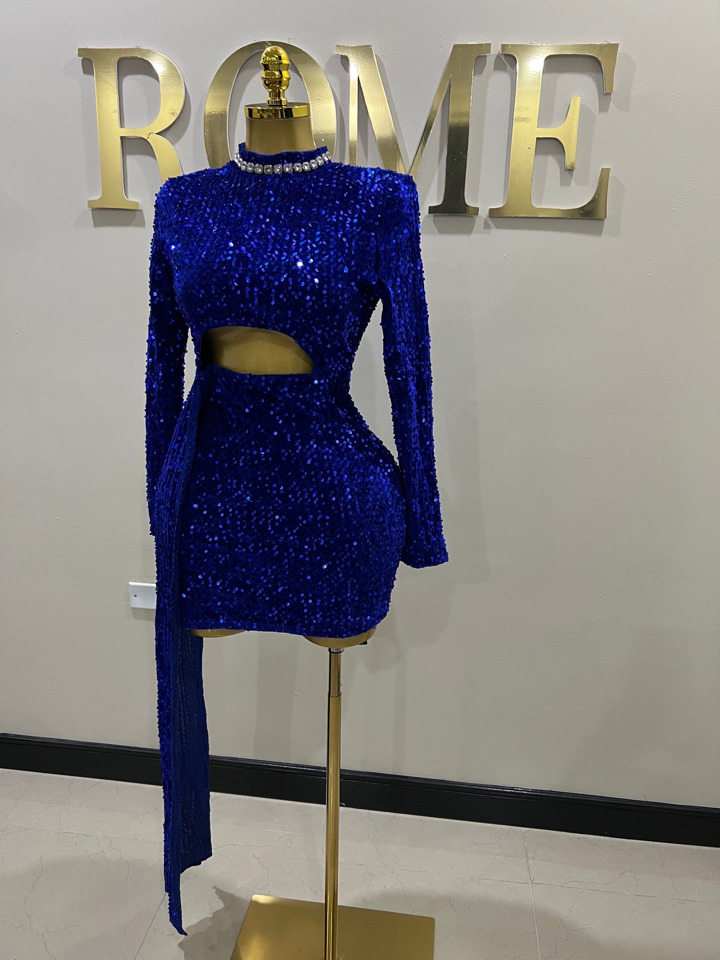 Hollywood Allegra Dress (Blue)