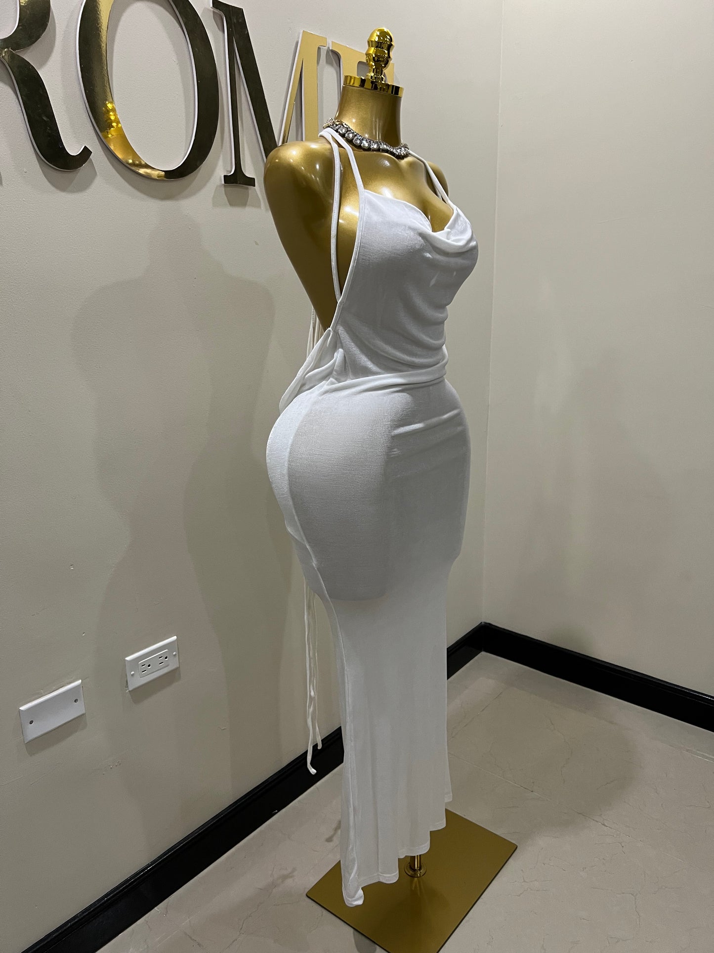 Carey True Dress (White)