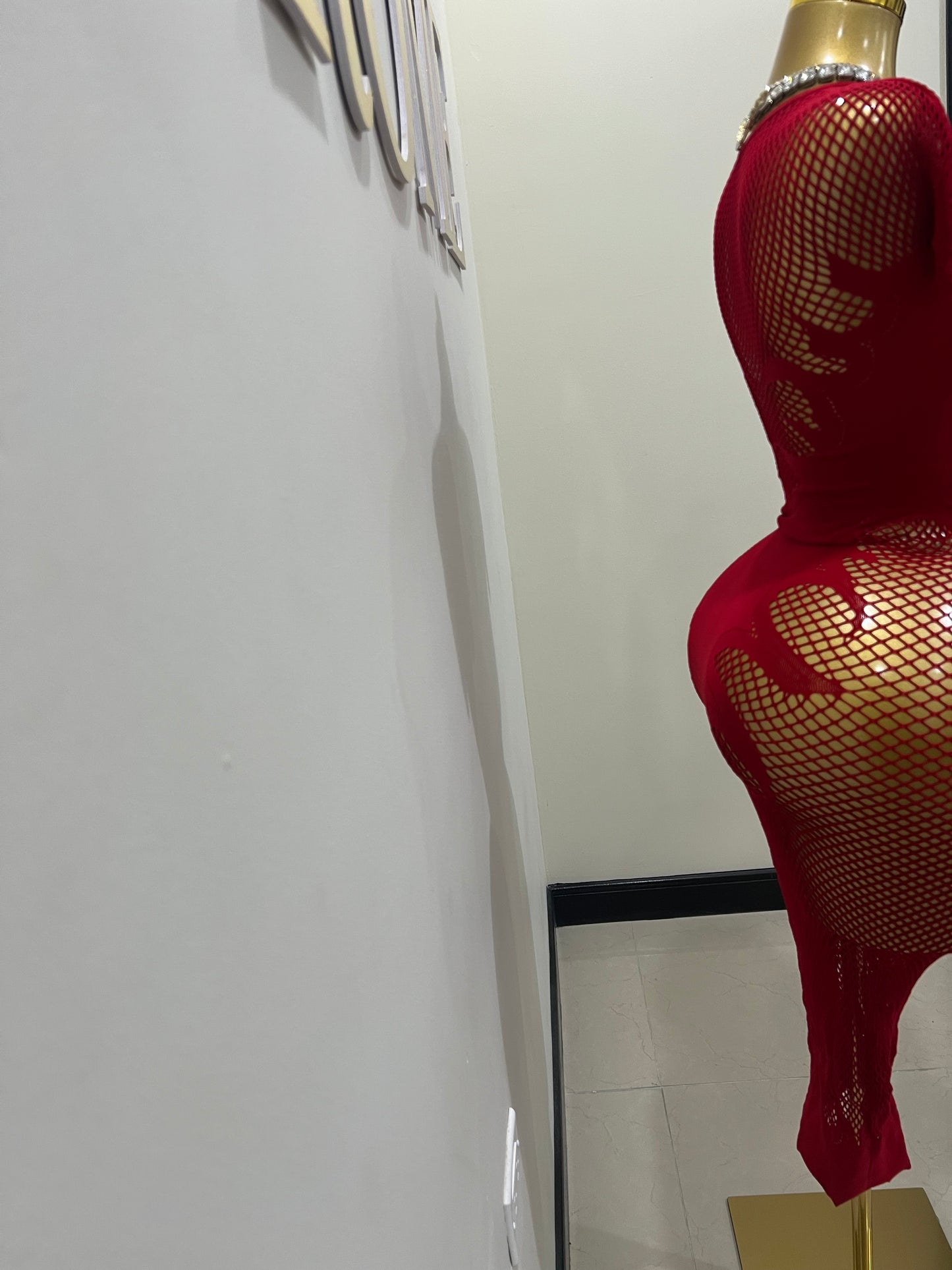 Fire Tights Dress (Red)
