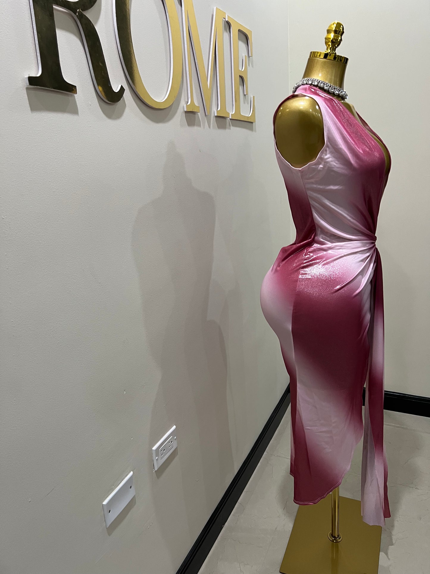 Chelsea Slay Dress (Pink)