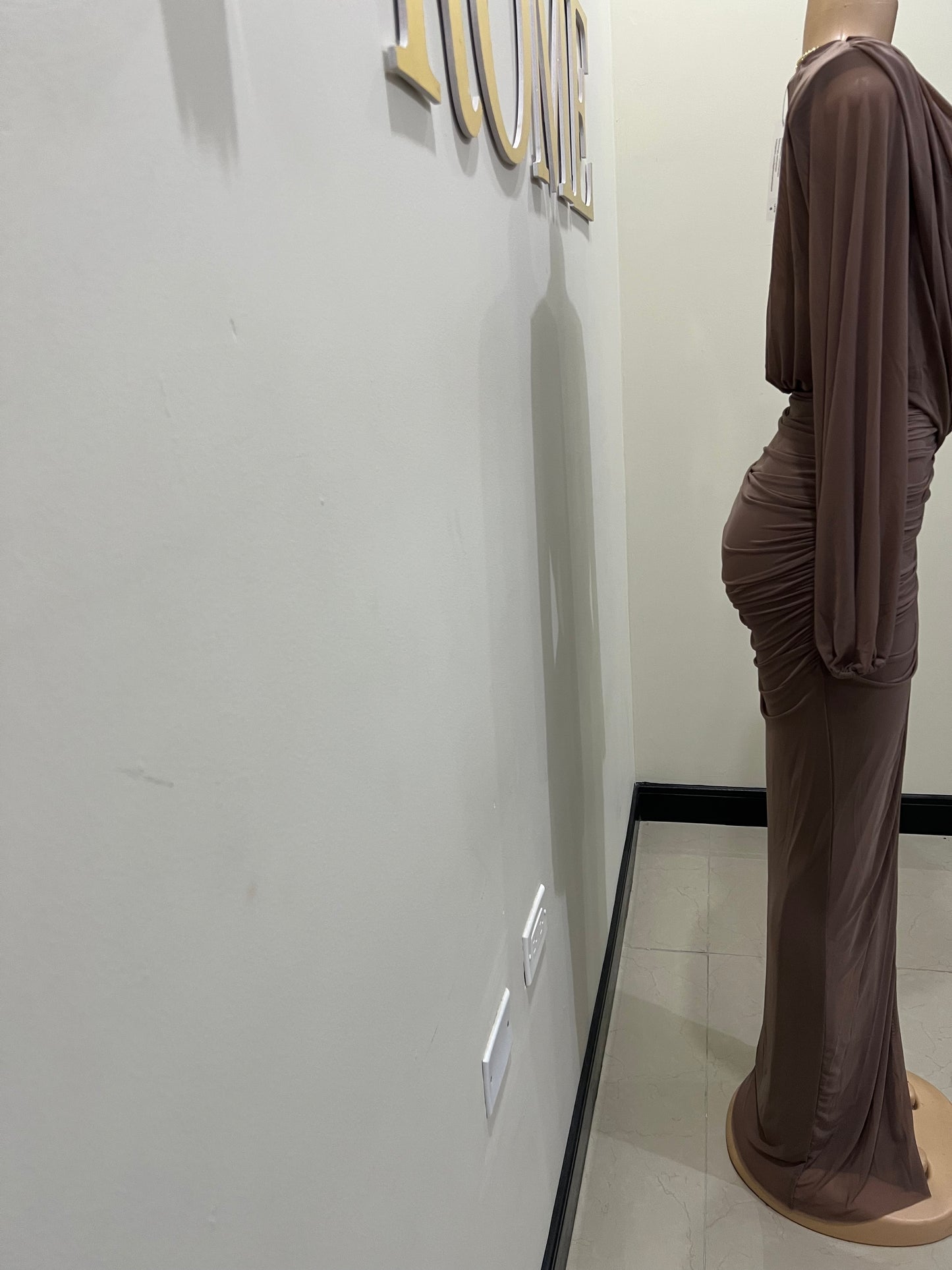 Michelle Sim Dress (Brown)