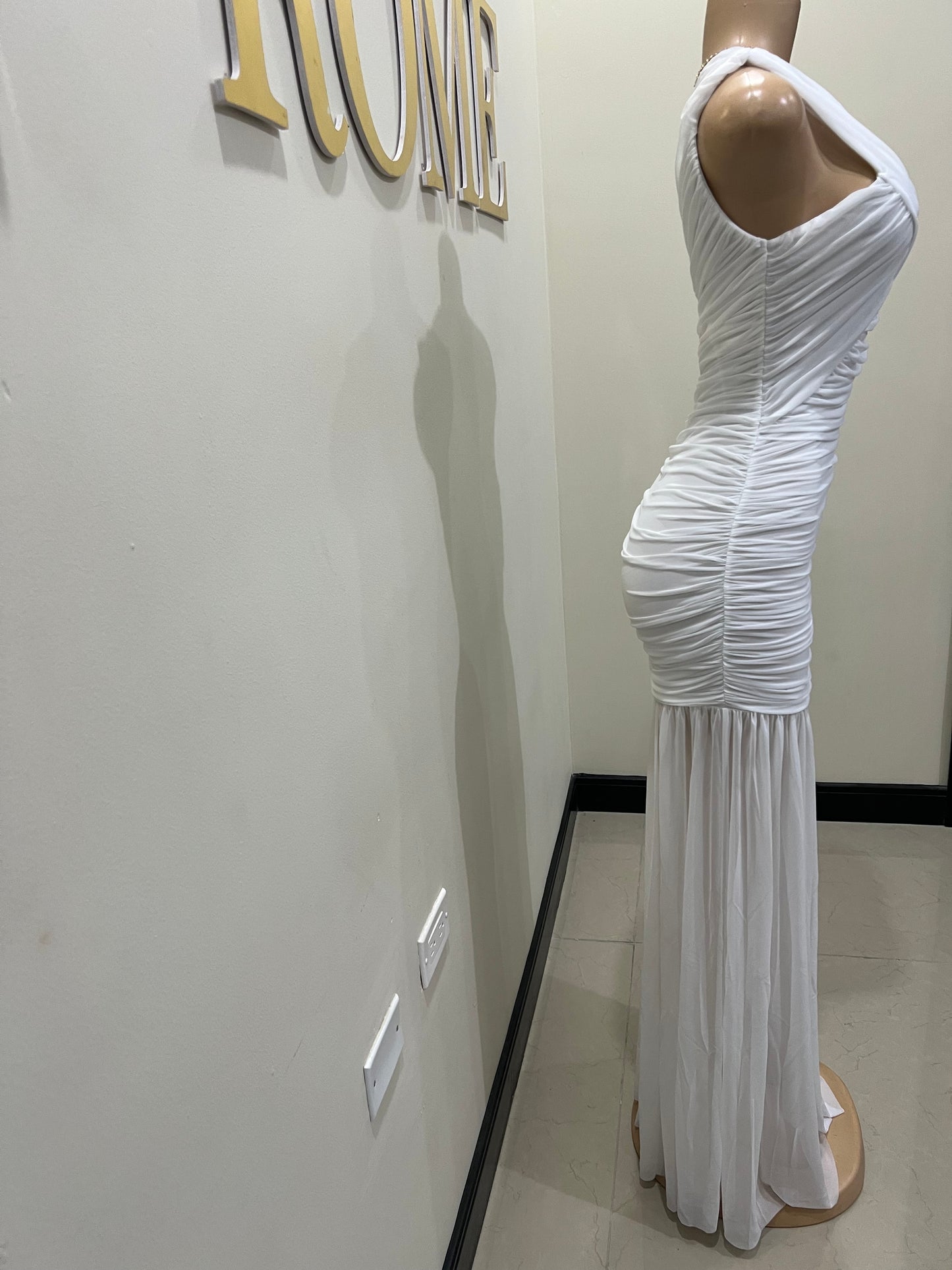 Michelle Kay Dress (White)