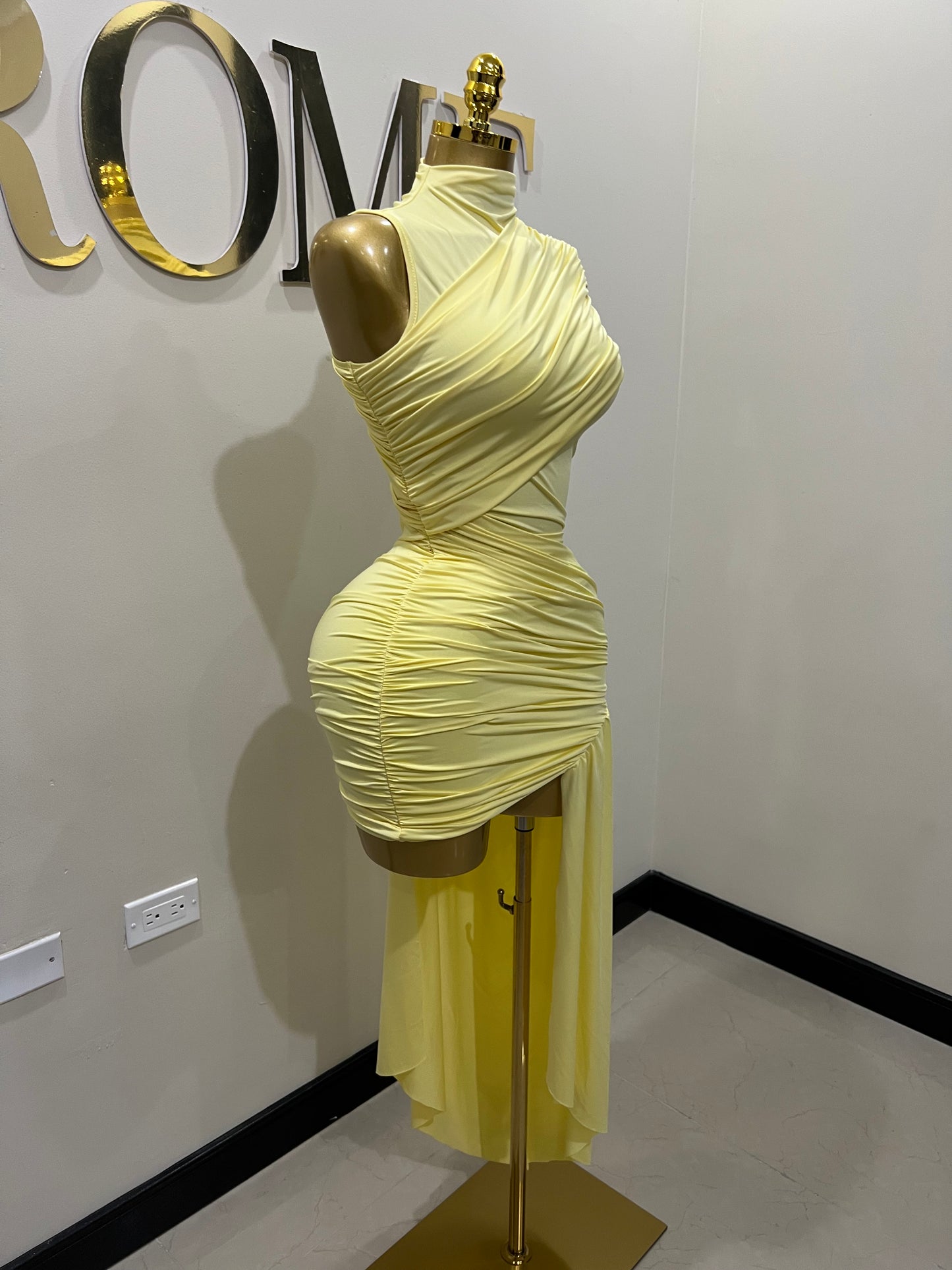 Samira Allegra Dress (Yellow)