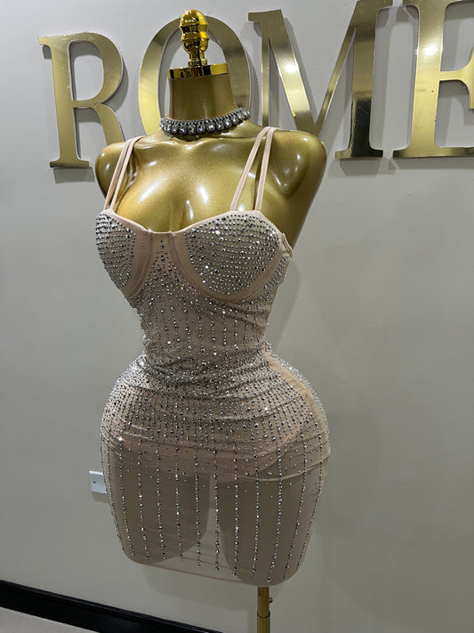 Ashanti Dress (Nude)