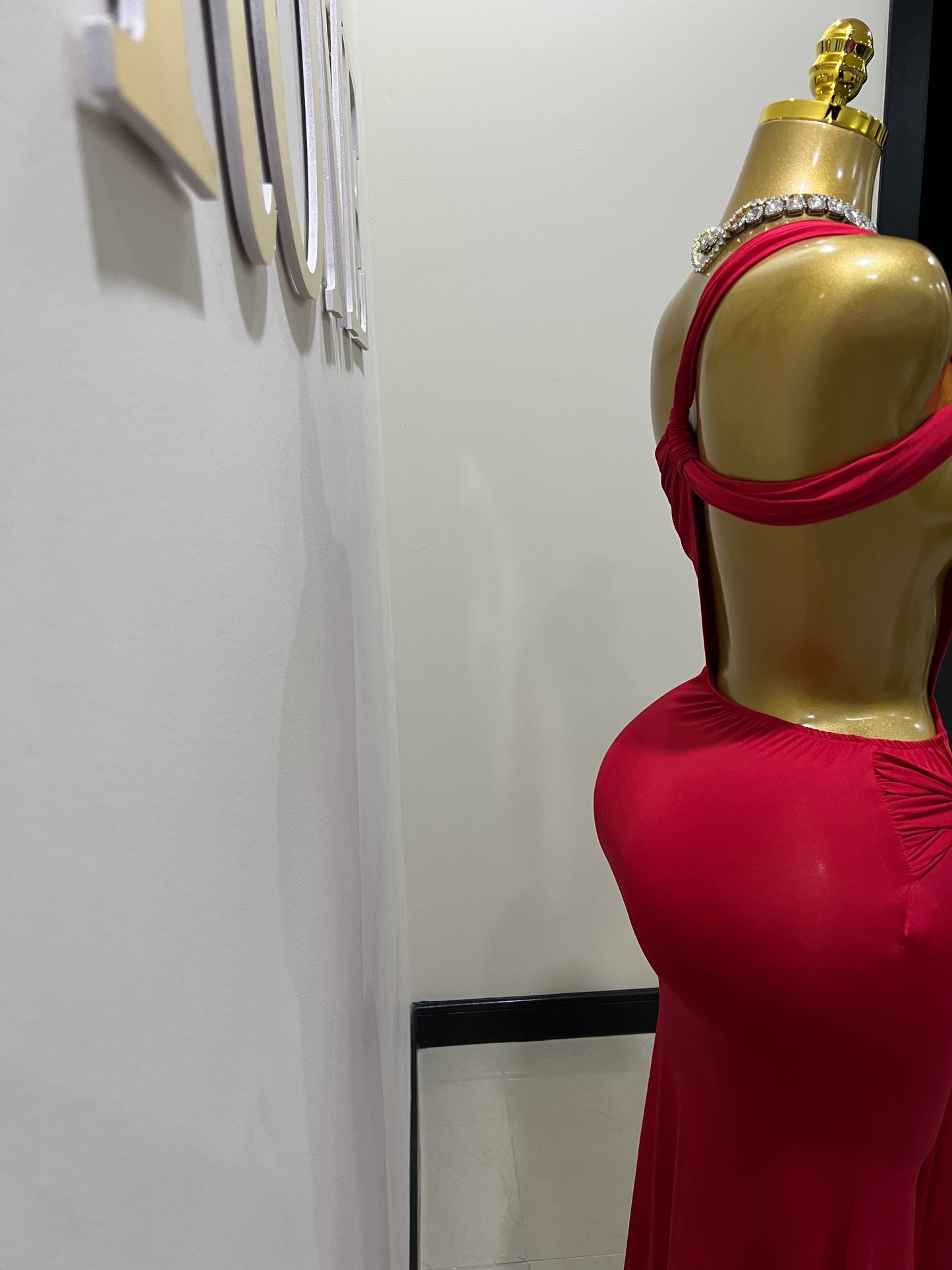 Emma Giselle Dress (Red)