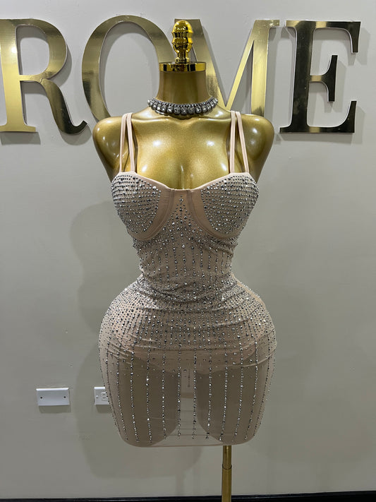 Ashanti Dress (Nude)