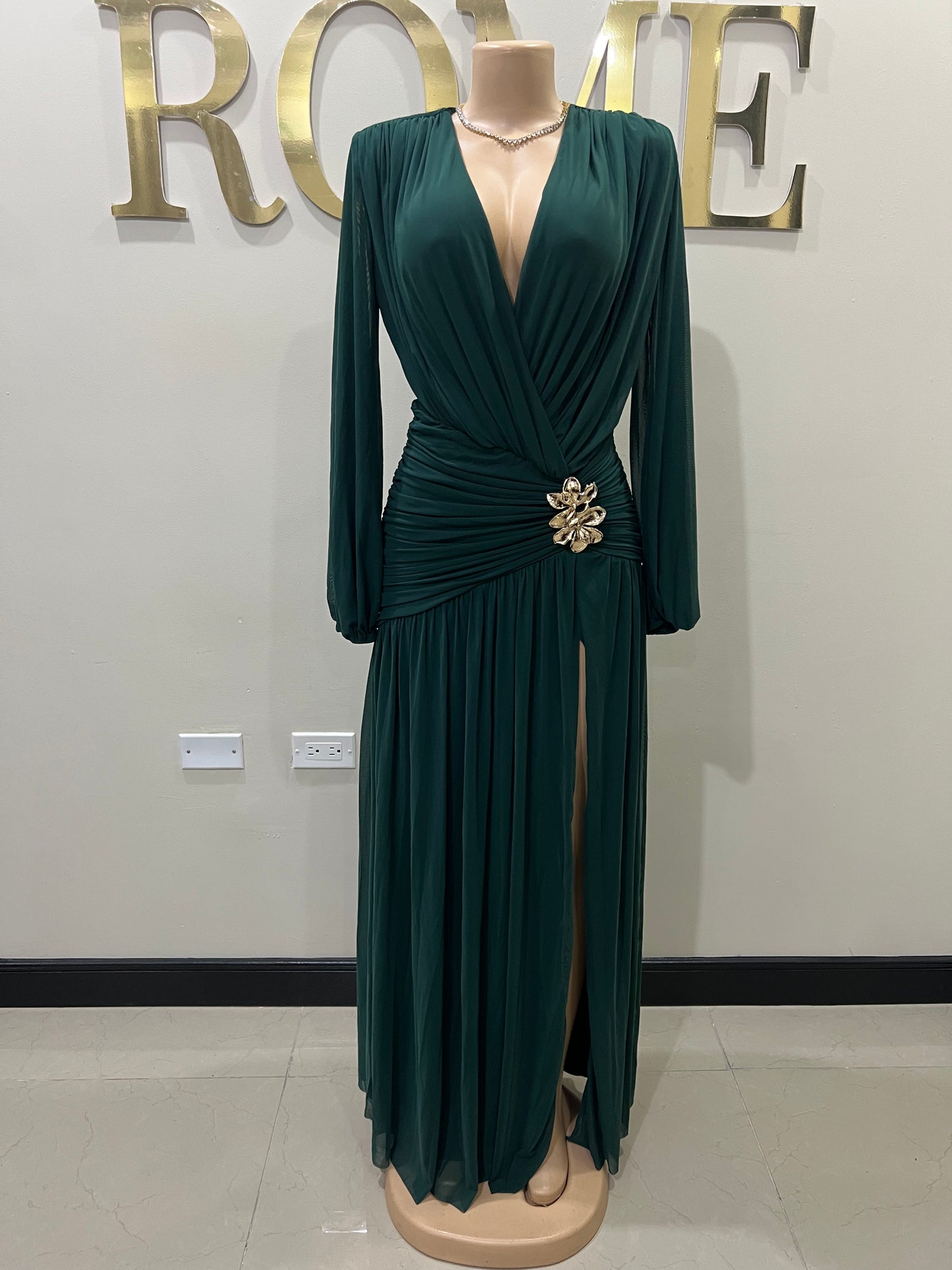 Michelle Valor Dress (Green)