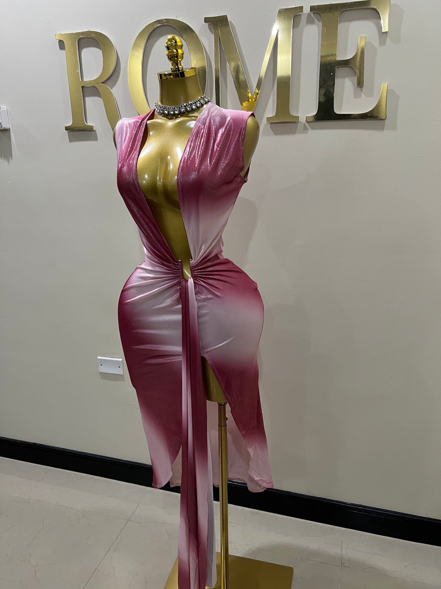 Chelsea Slay Dress (Pink)
