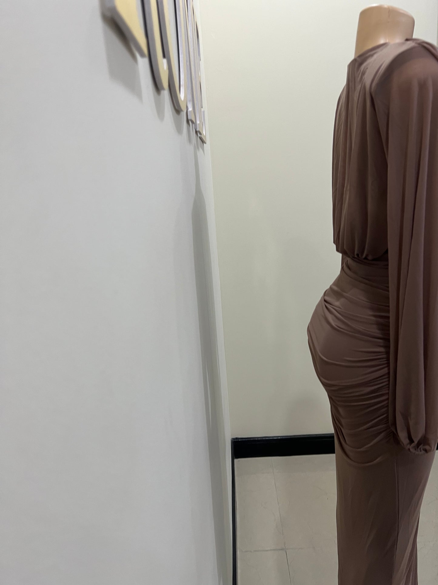 Michelle Sim Dress (Brown)