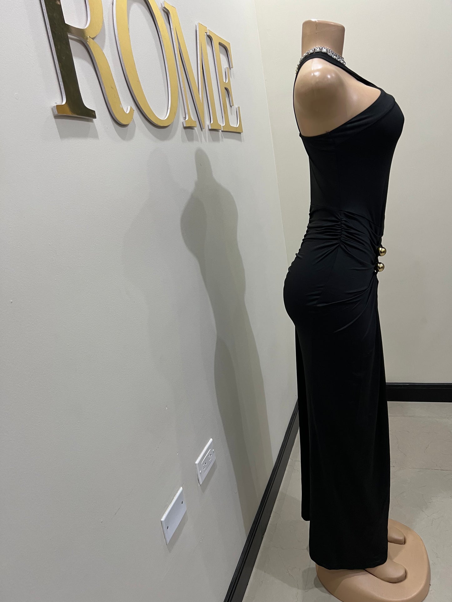 Olive Dress (Black)