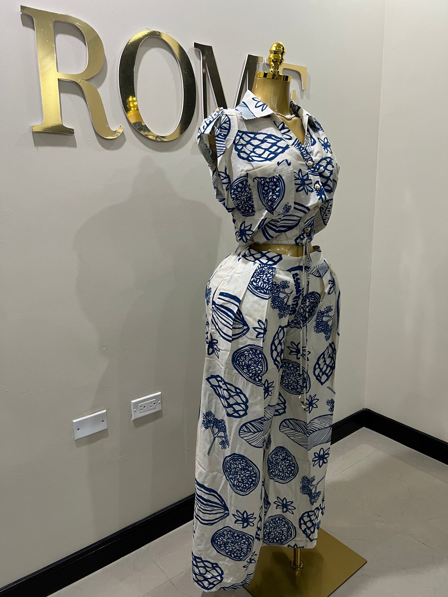 Maui Seashell Pants Set