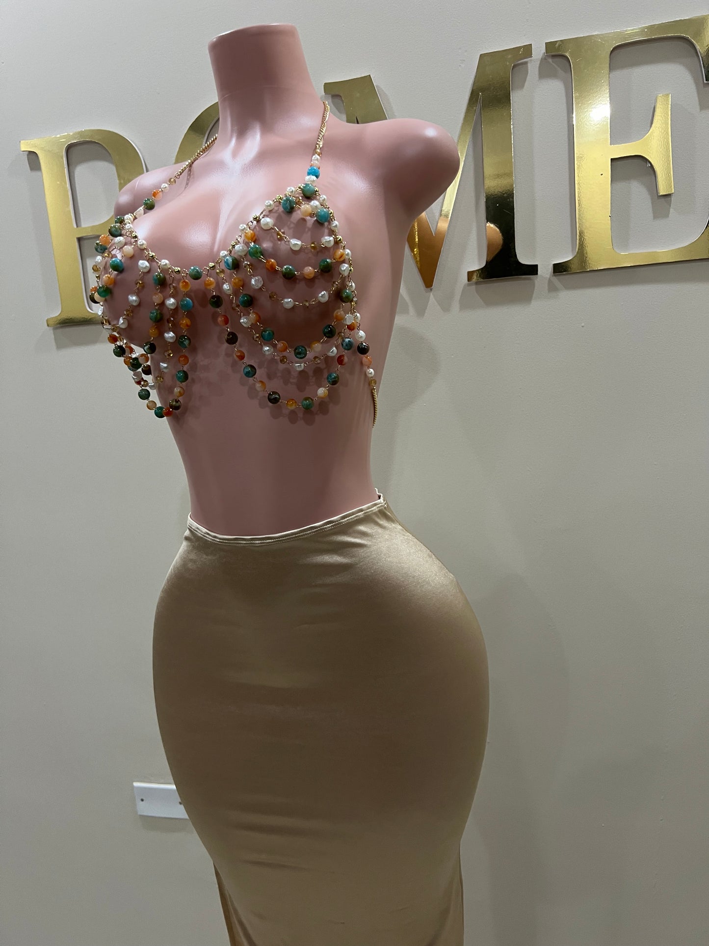 Priya Skirt Only (Champagne)