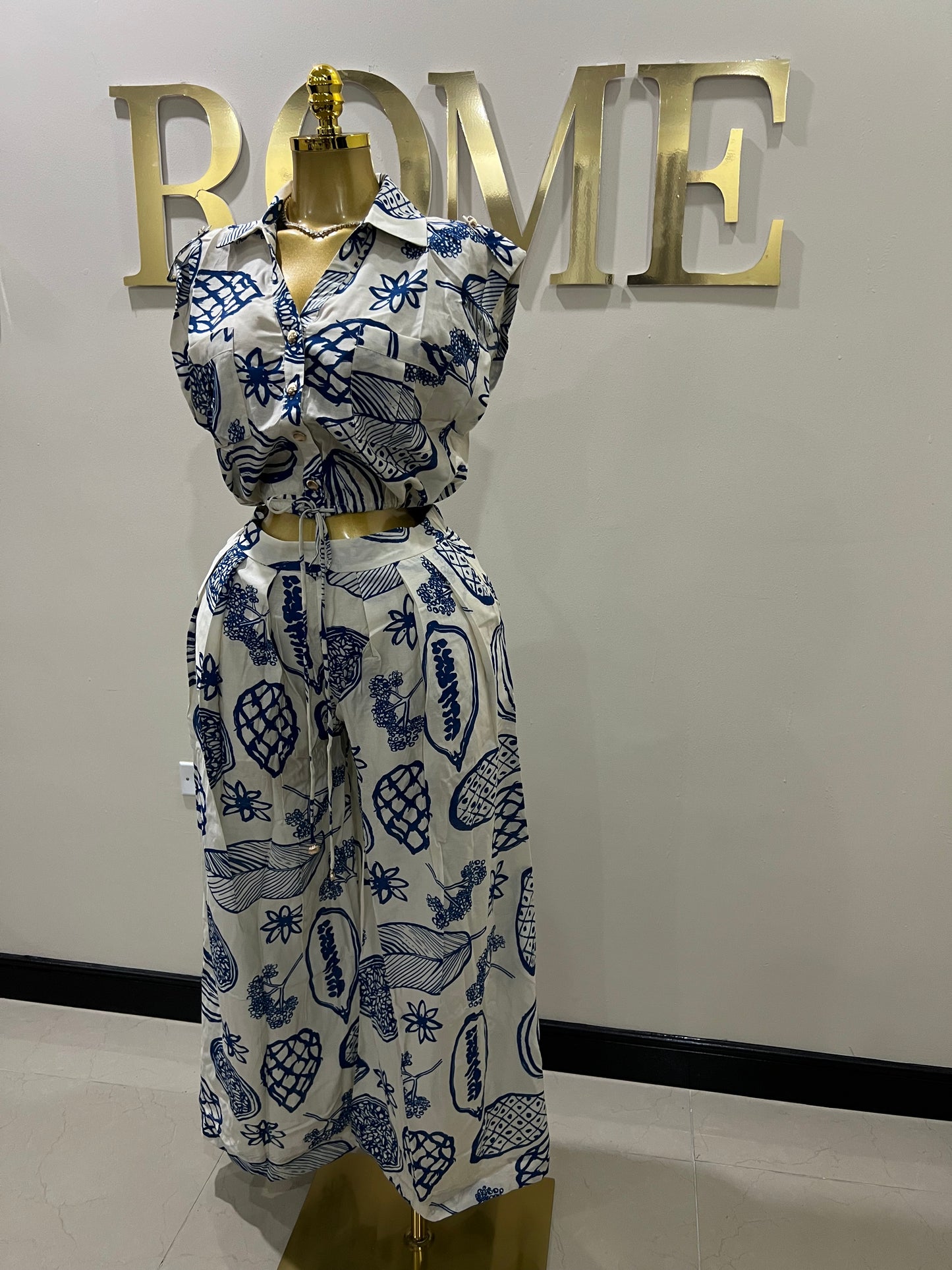 Maui Seashell Pants Set