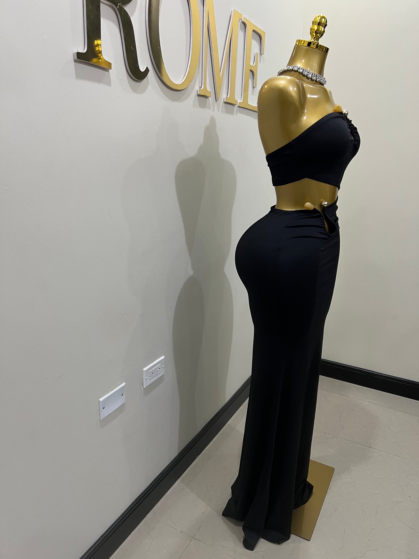 Ming Stone Dress (Black)