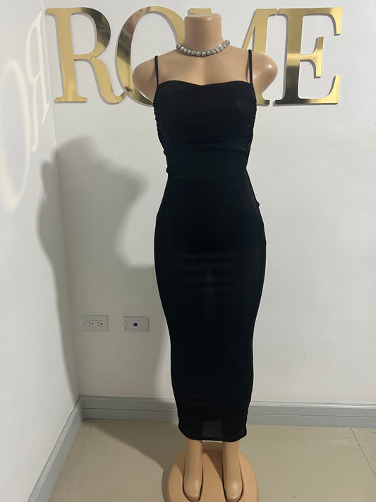 Carey Vibe Dress (Black)