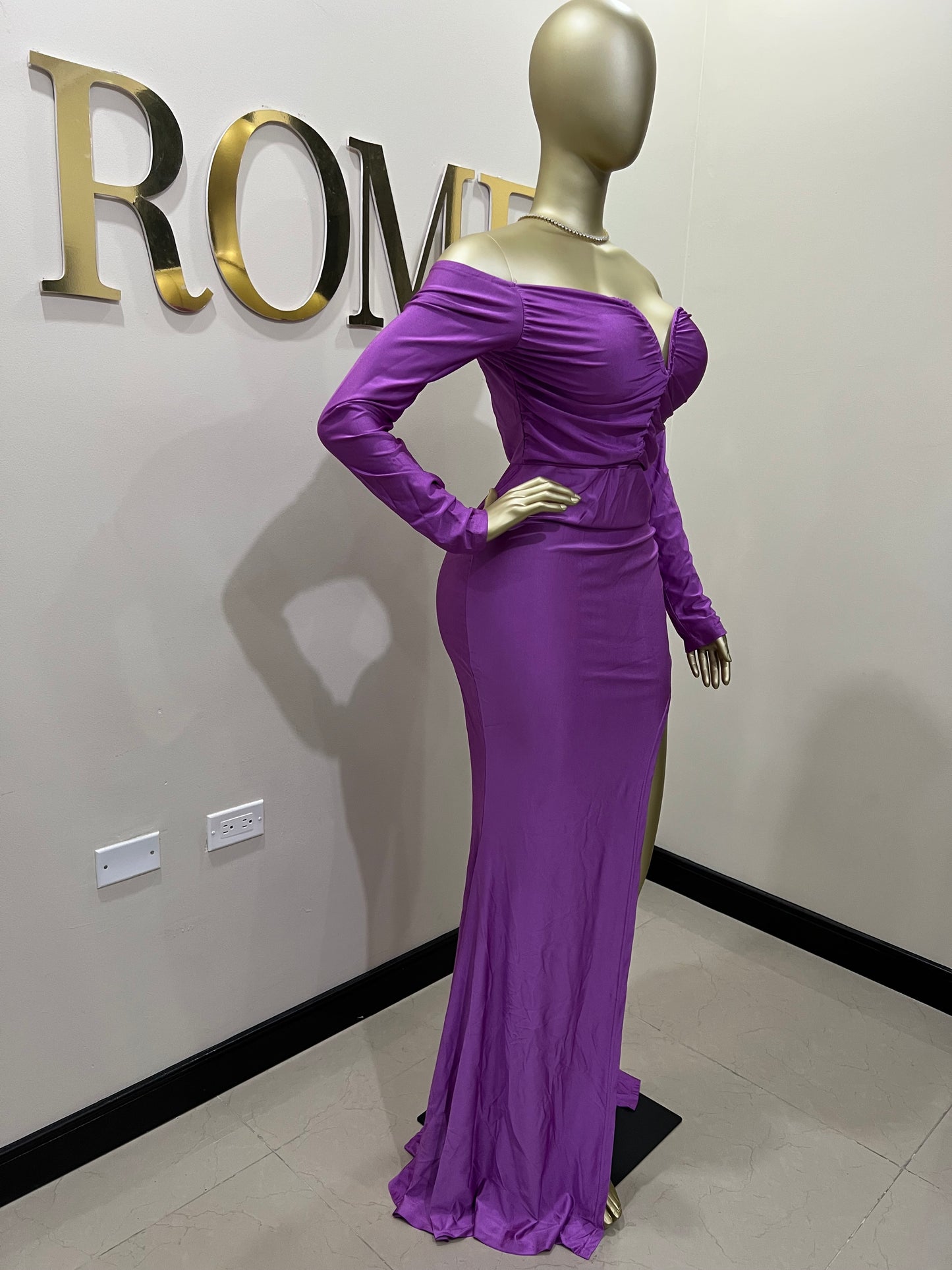 Kerry Elle Dress (Purple)