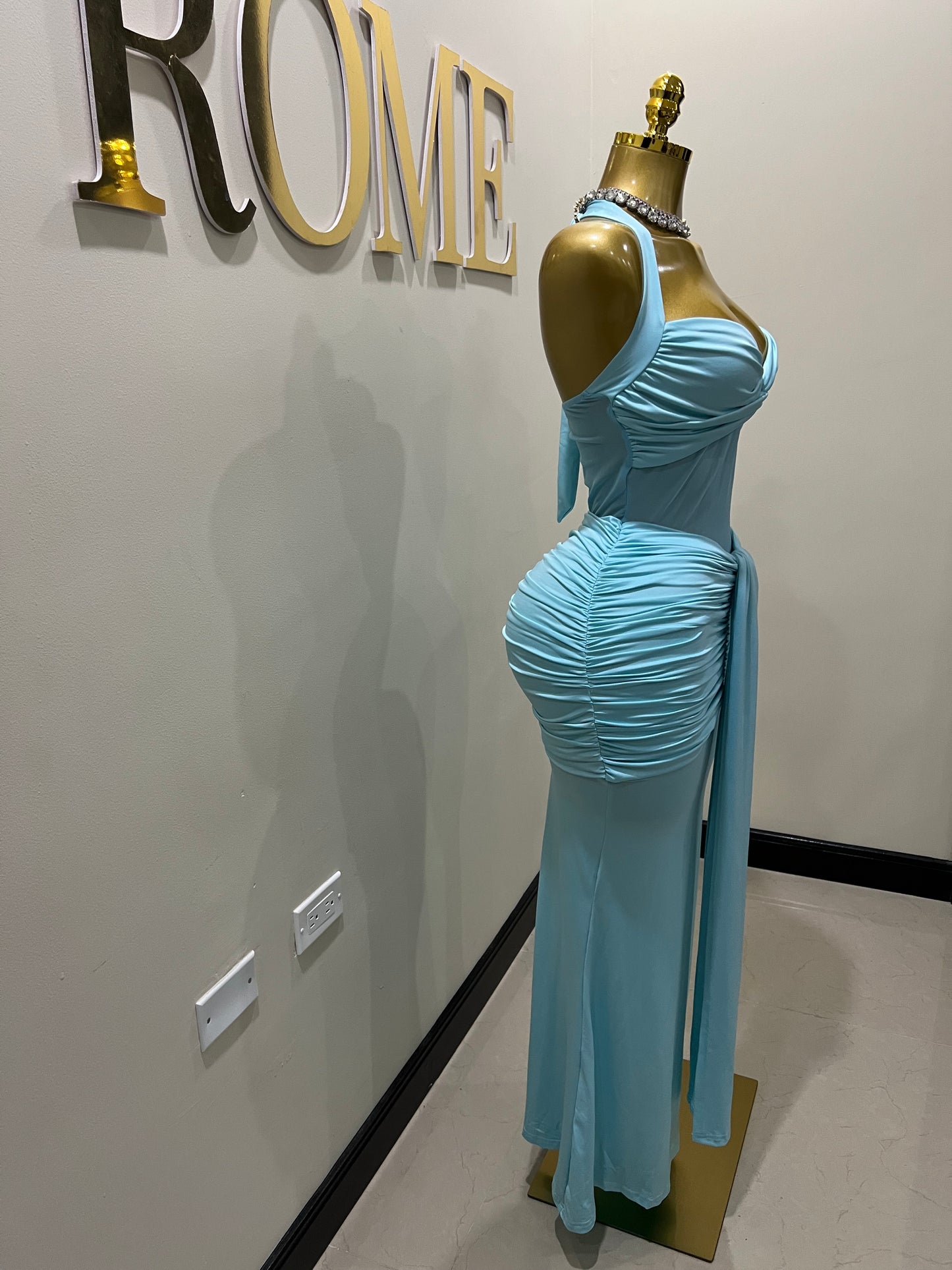 Sweetheart Nara Dress (Blue)