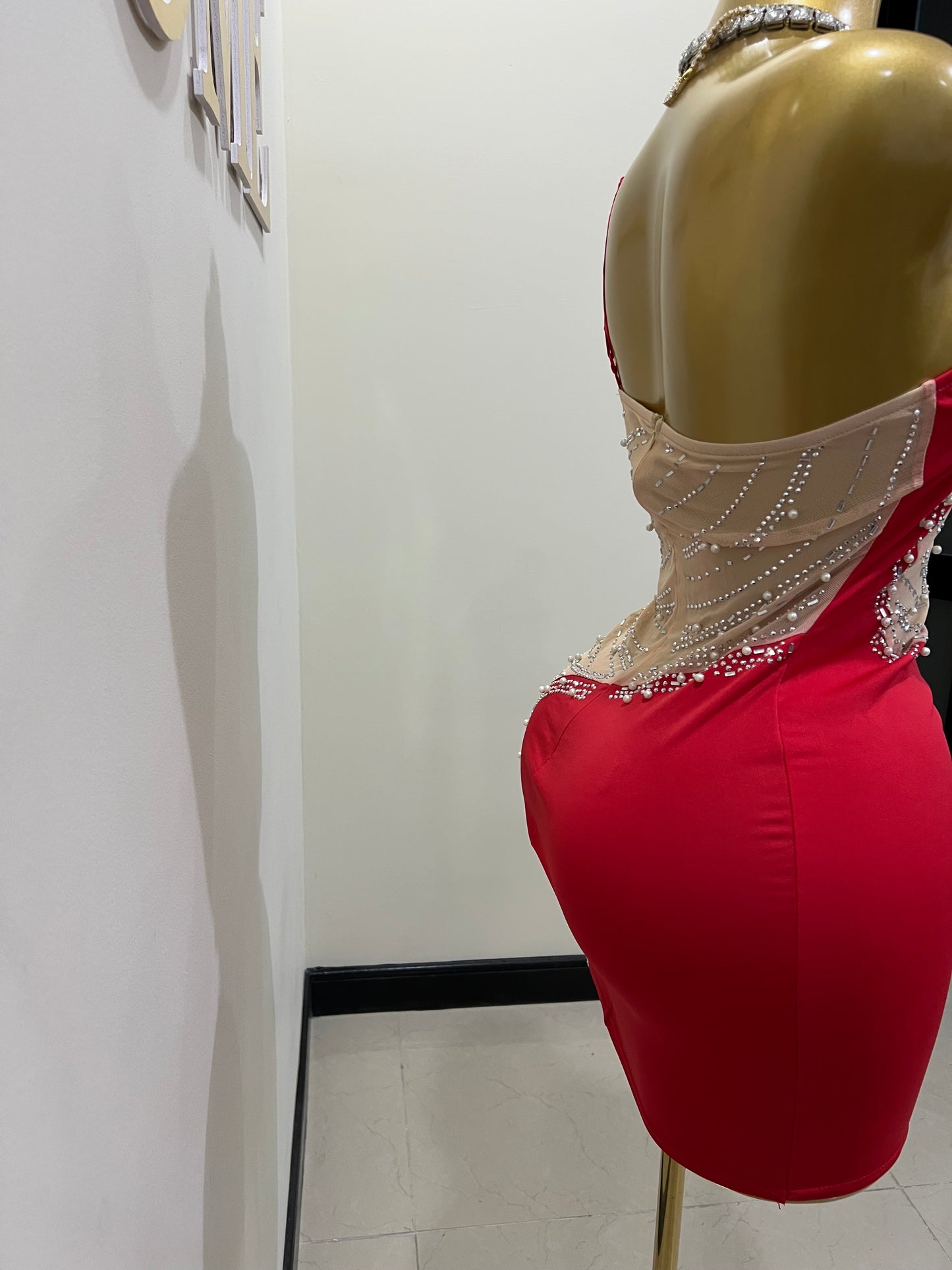 Heart’s Desire Short Dress (Red)