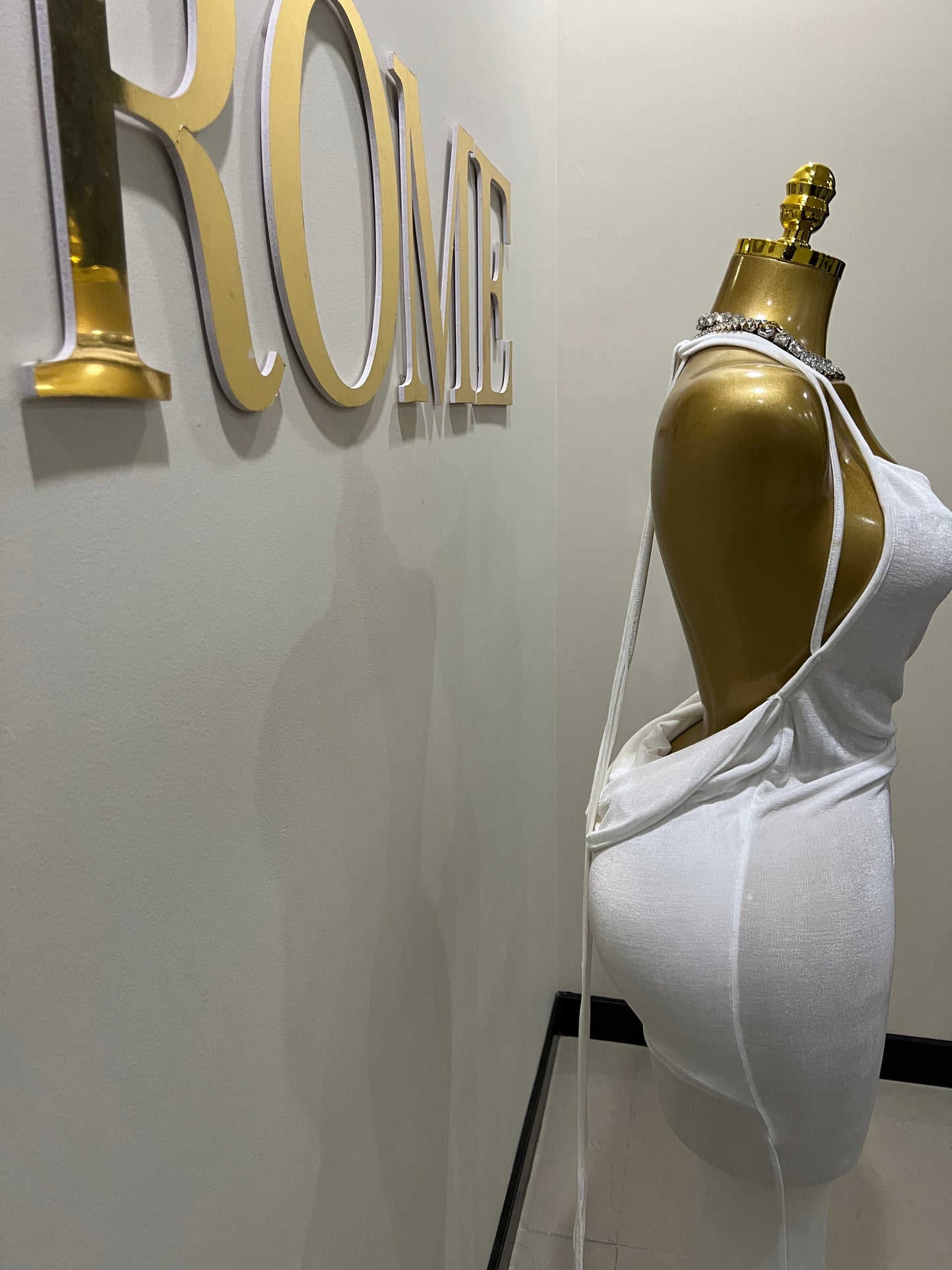 Carey True Dress (White)