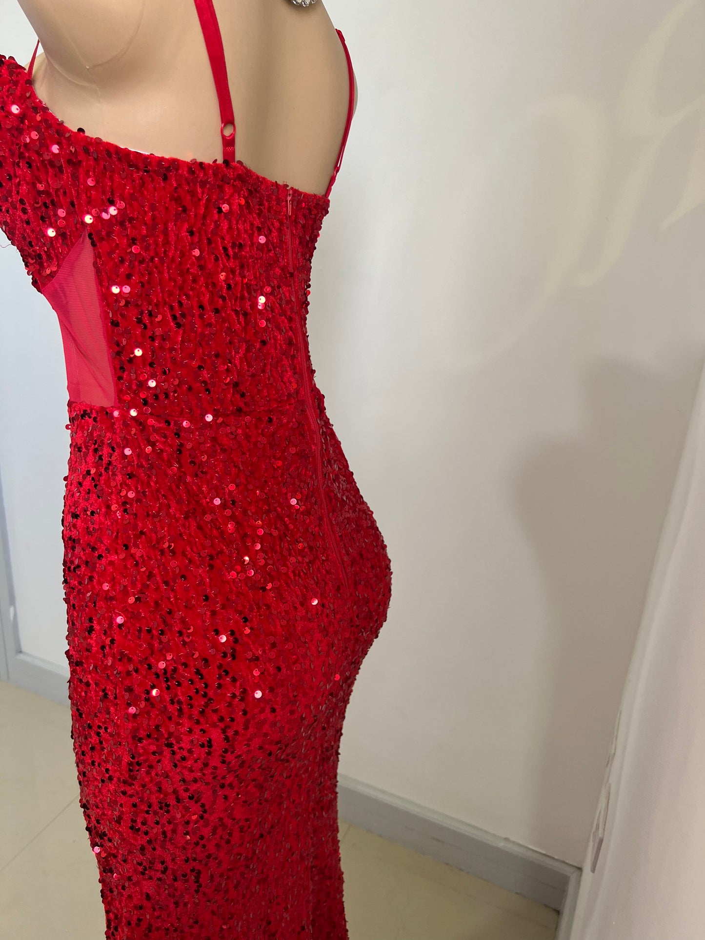Dinah Vibe Dress (Red)