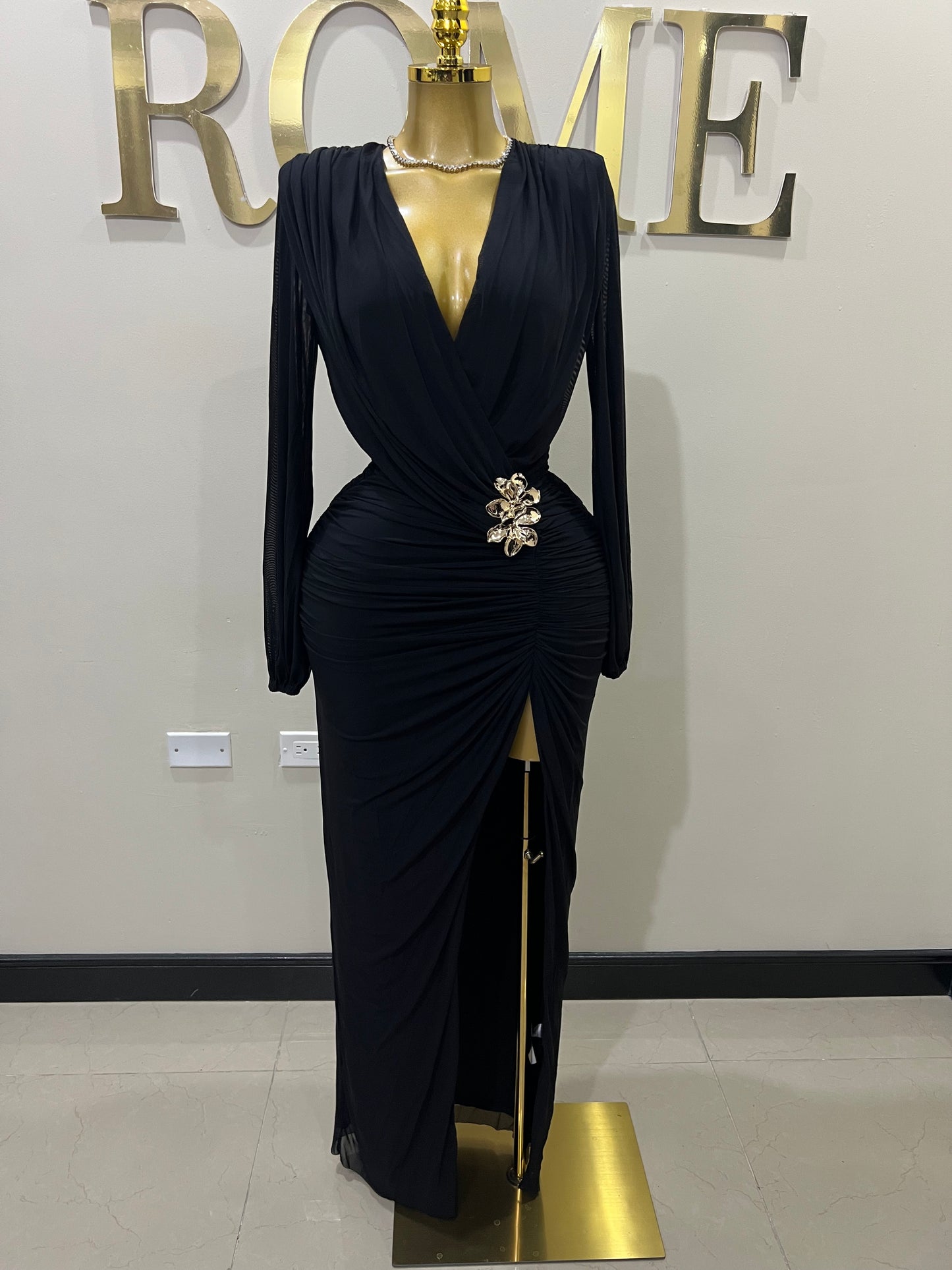 Michelle Sim Dress (Black)