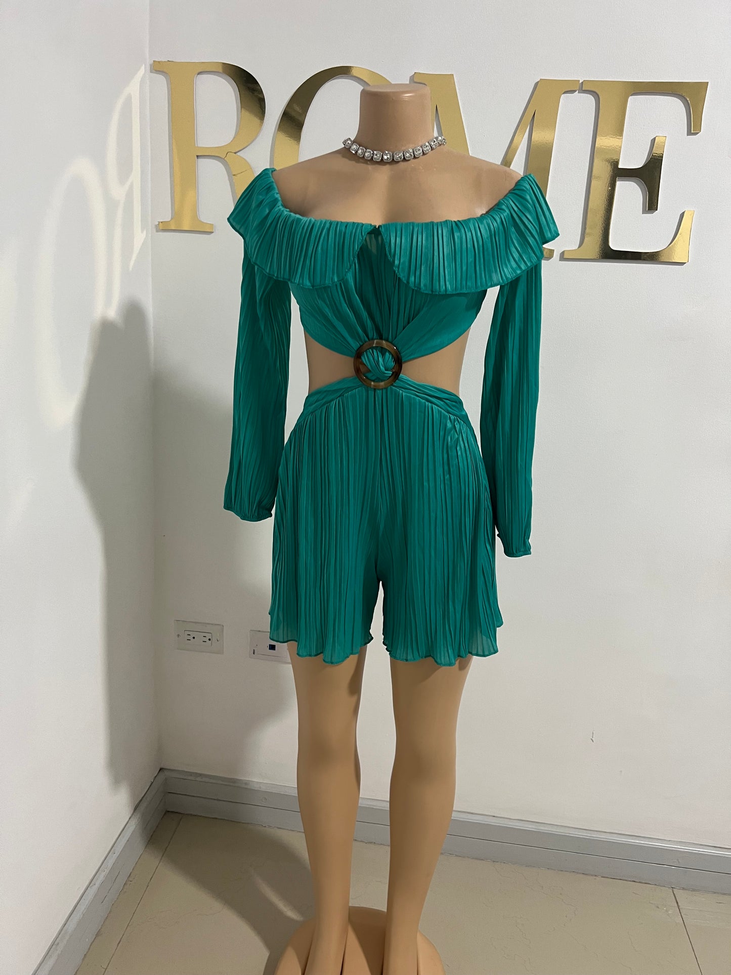 Jane Romper (Teal)