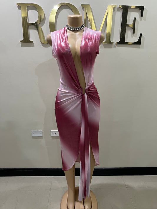 Chelsea Slay Dress (Pink)