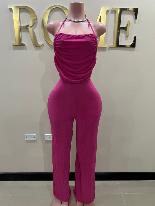 Carey Pants Suit (Pink)