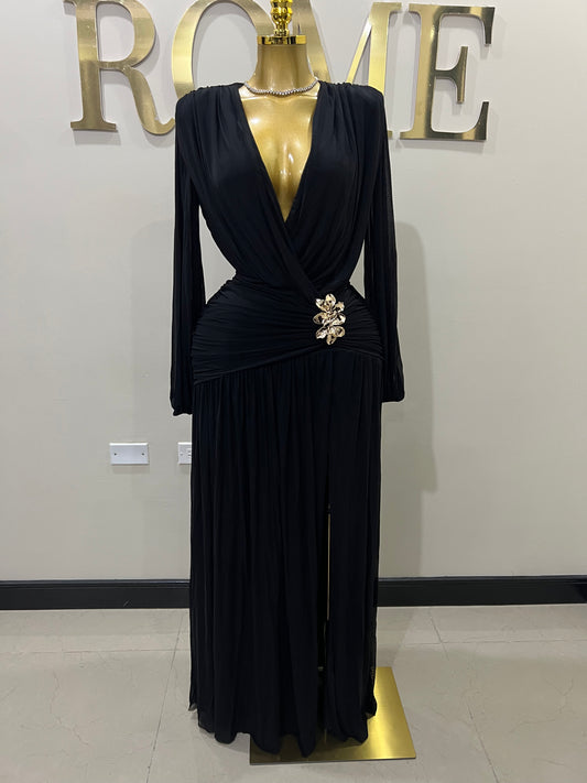 Michelle Valor Dress (Black)