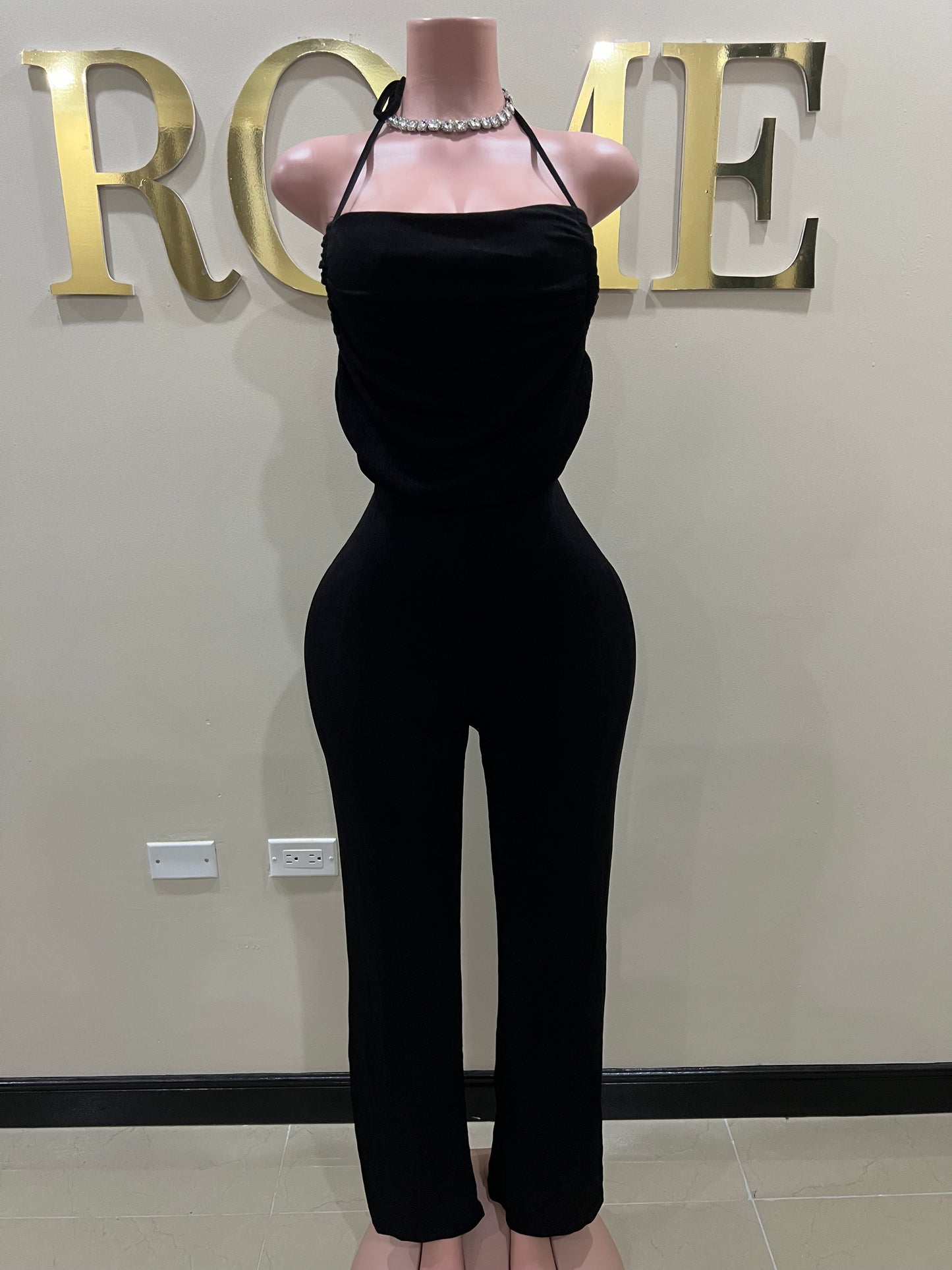 Carey Pants Suit (Black)