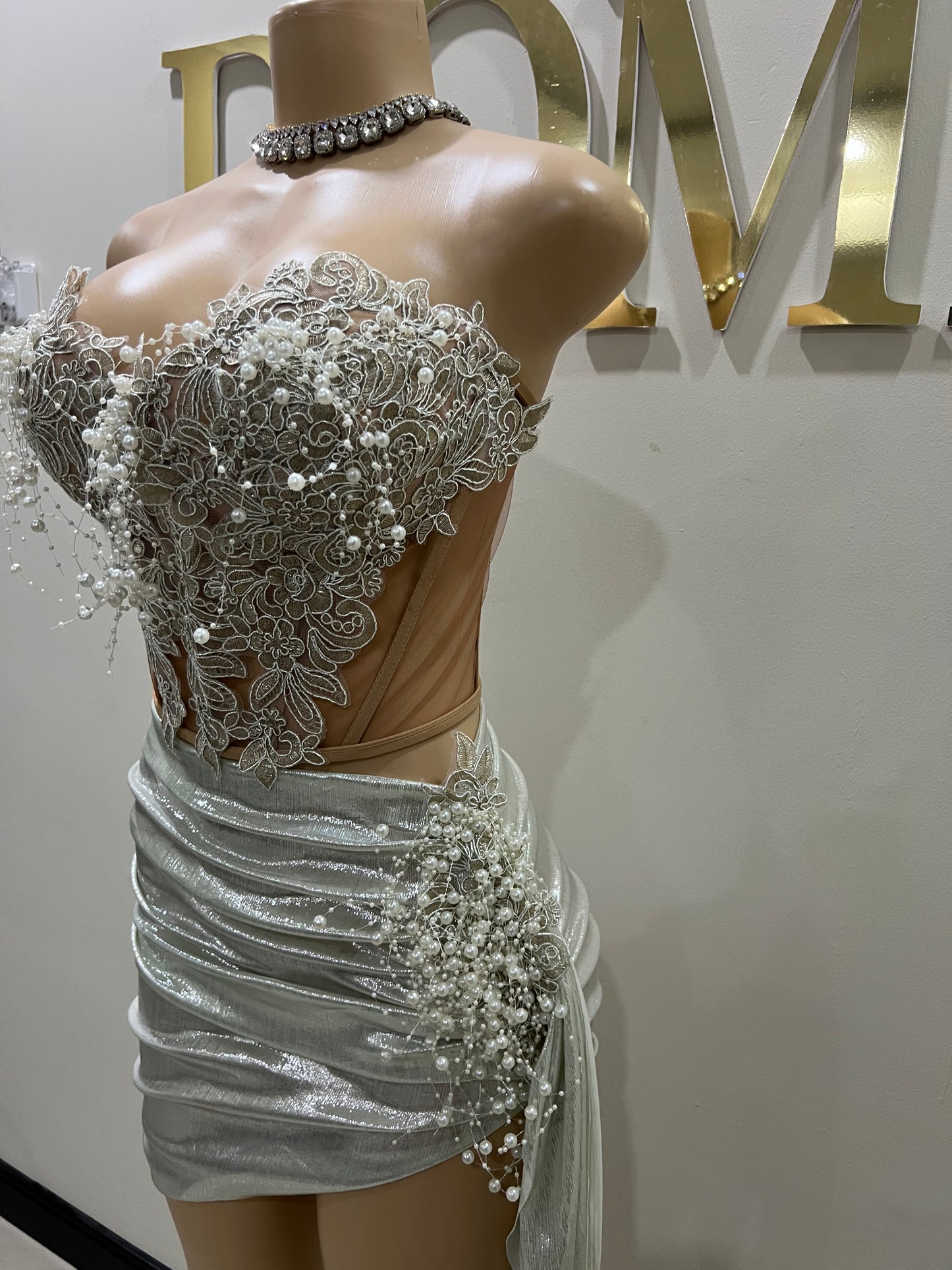 Pearl Glacier Skirt Set