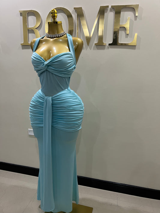 Sweetheart Nara Dress (Blue)