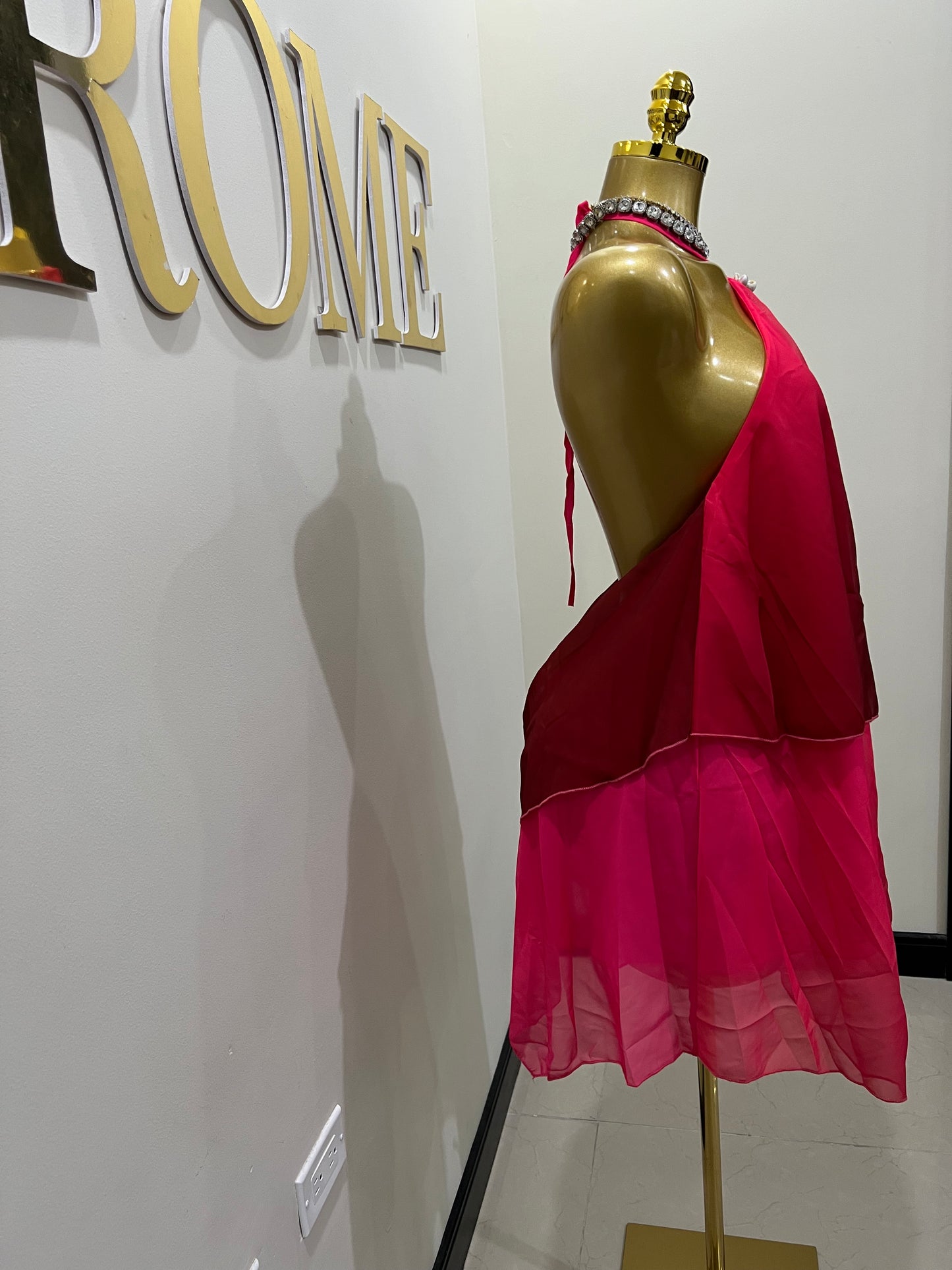 Starlight Rumi Petal Dress (Pink)