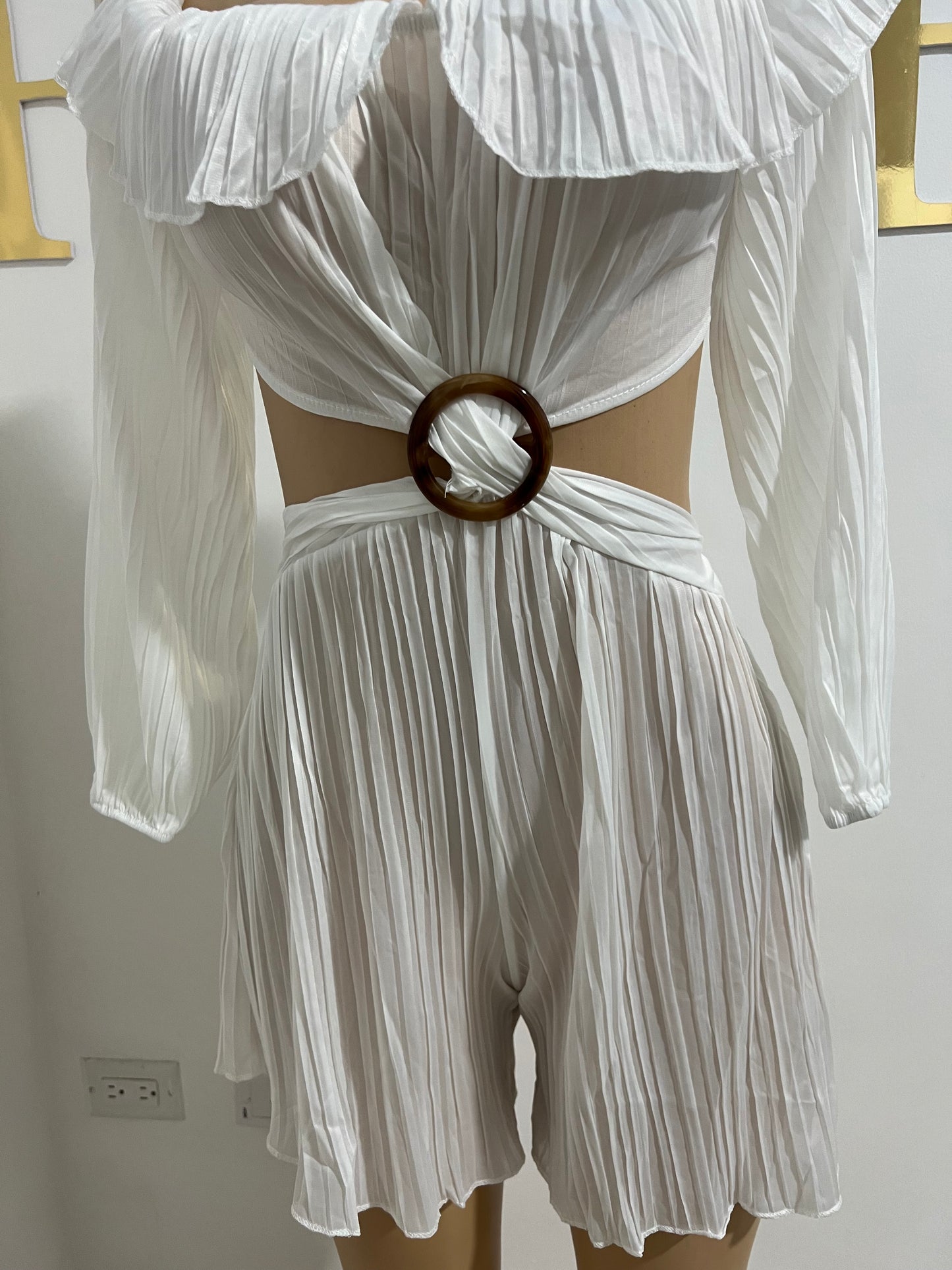 Jane Romper (White)