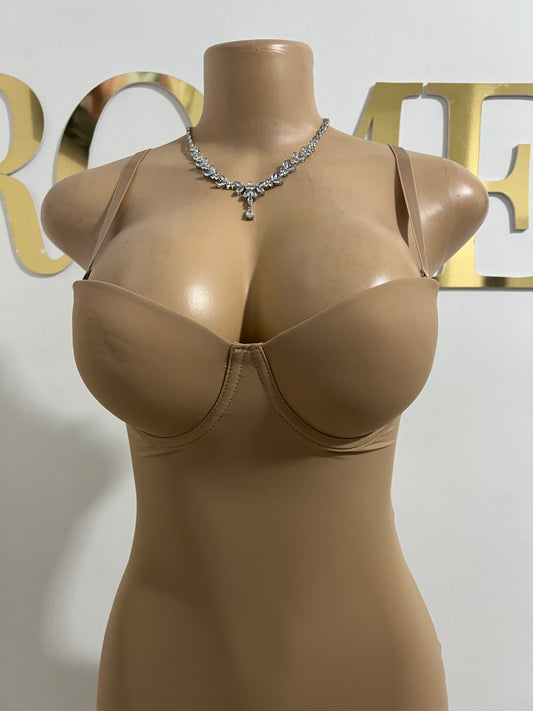 Shapewear Dress (Brown)