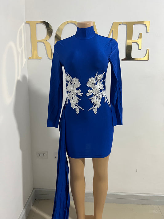 Olivia Allegra Dress (Blue)