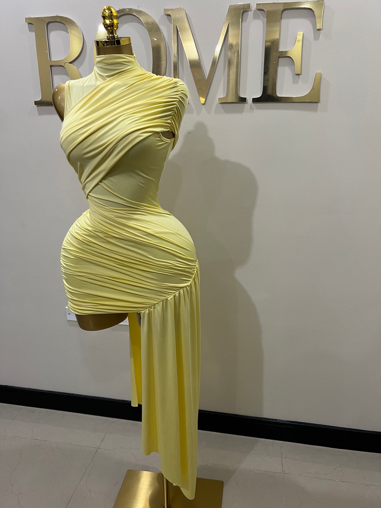 Samira Allegra Dress (Yellow)