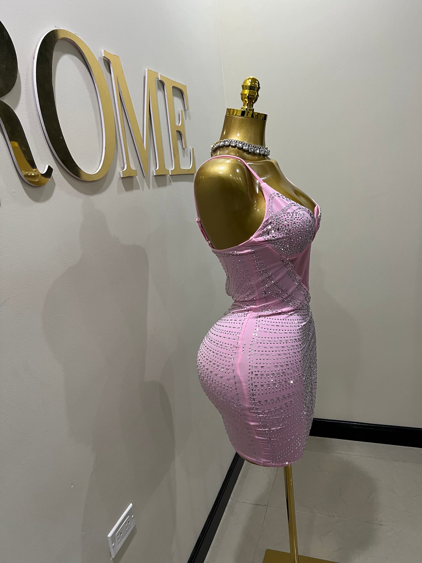 Medusa Party Dress (Pink)