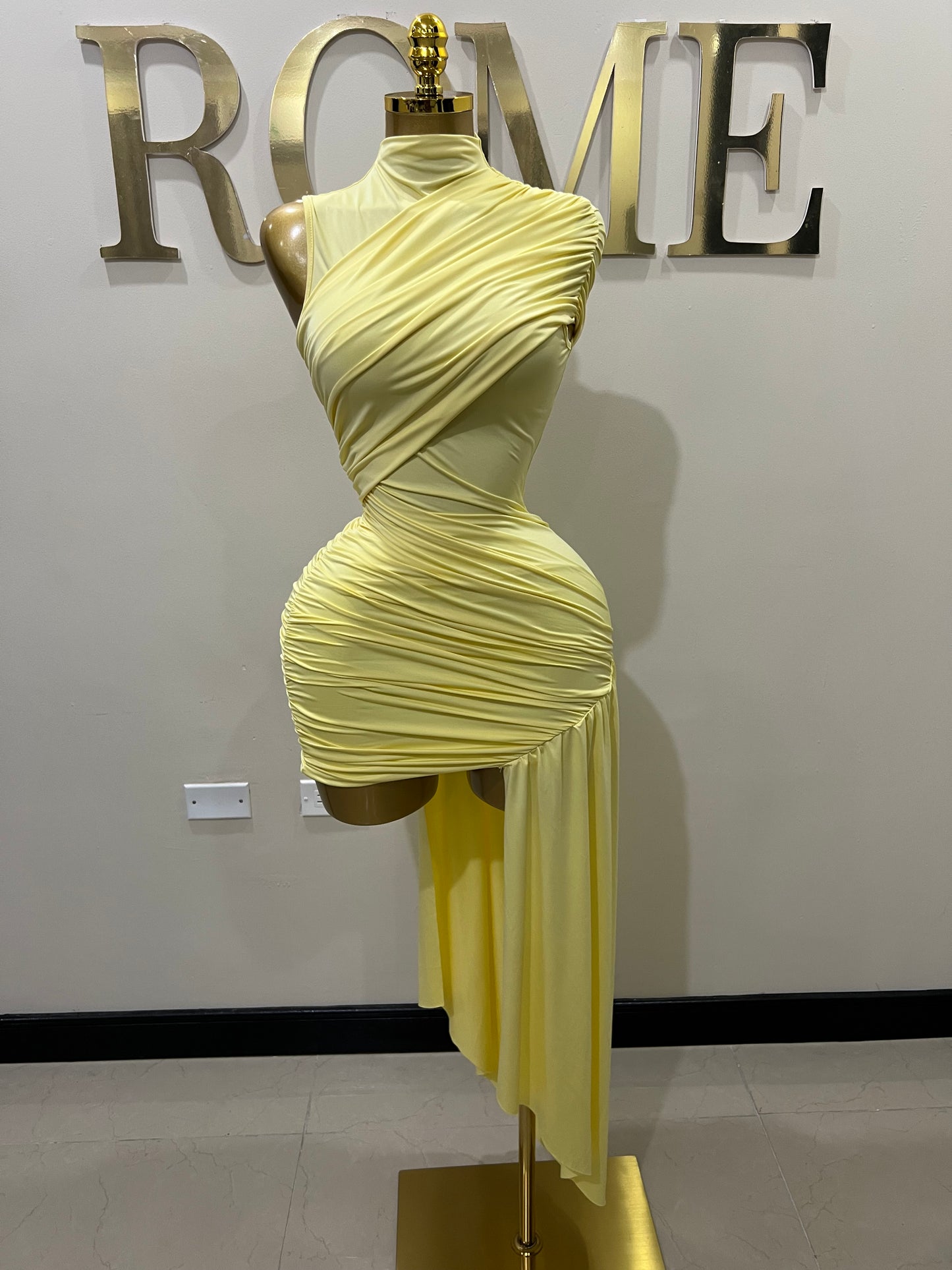 Samira Allegra Dress (Yellow)